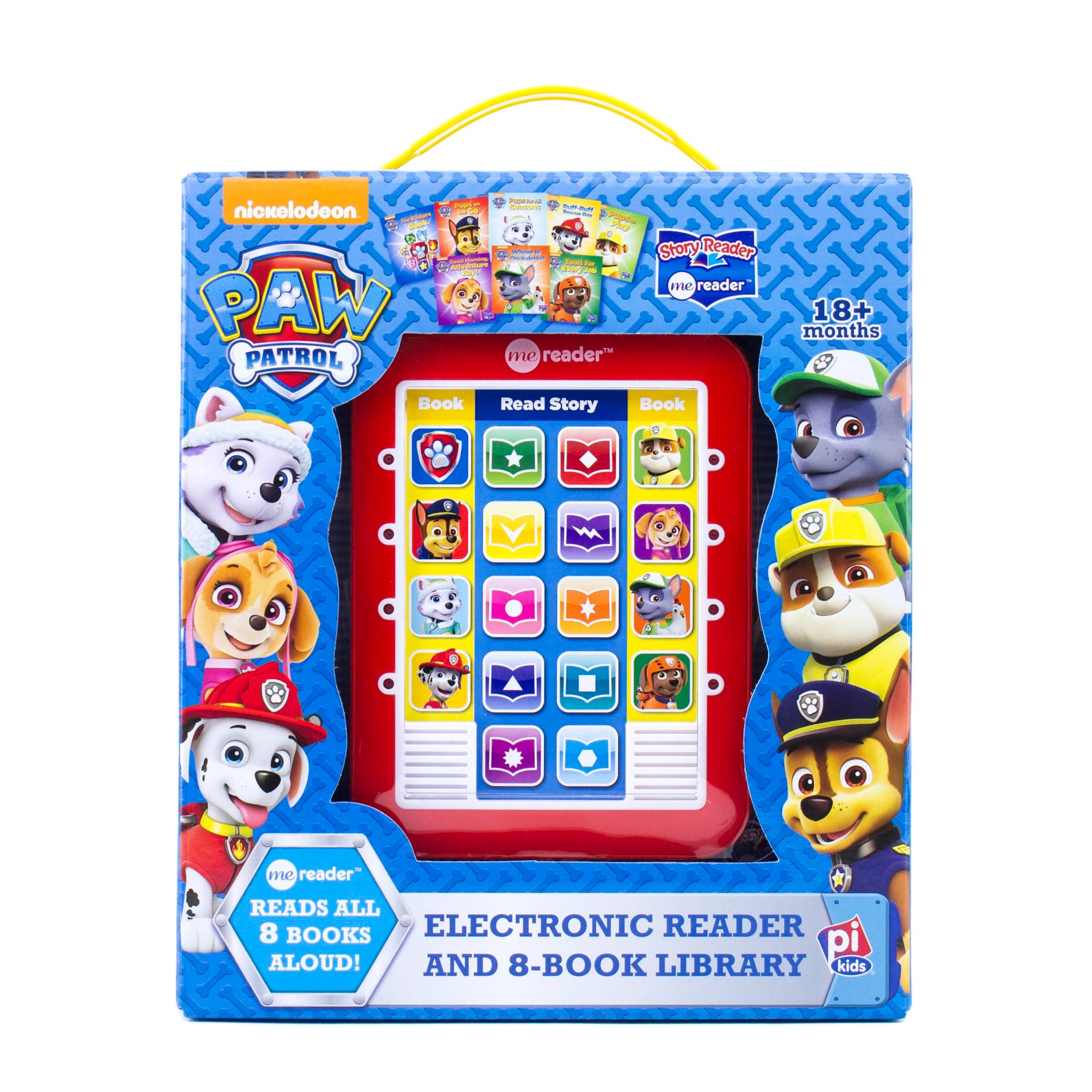 Nickelodeon PAW Patrol: 8-Book Library and Electronic Reader Sound Book Set