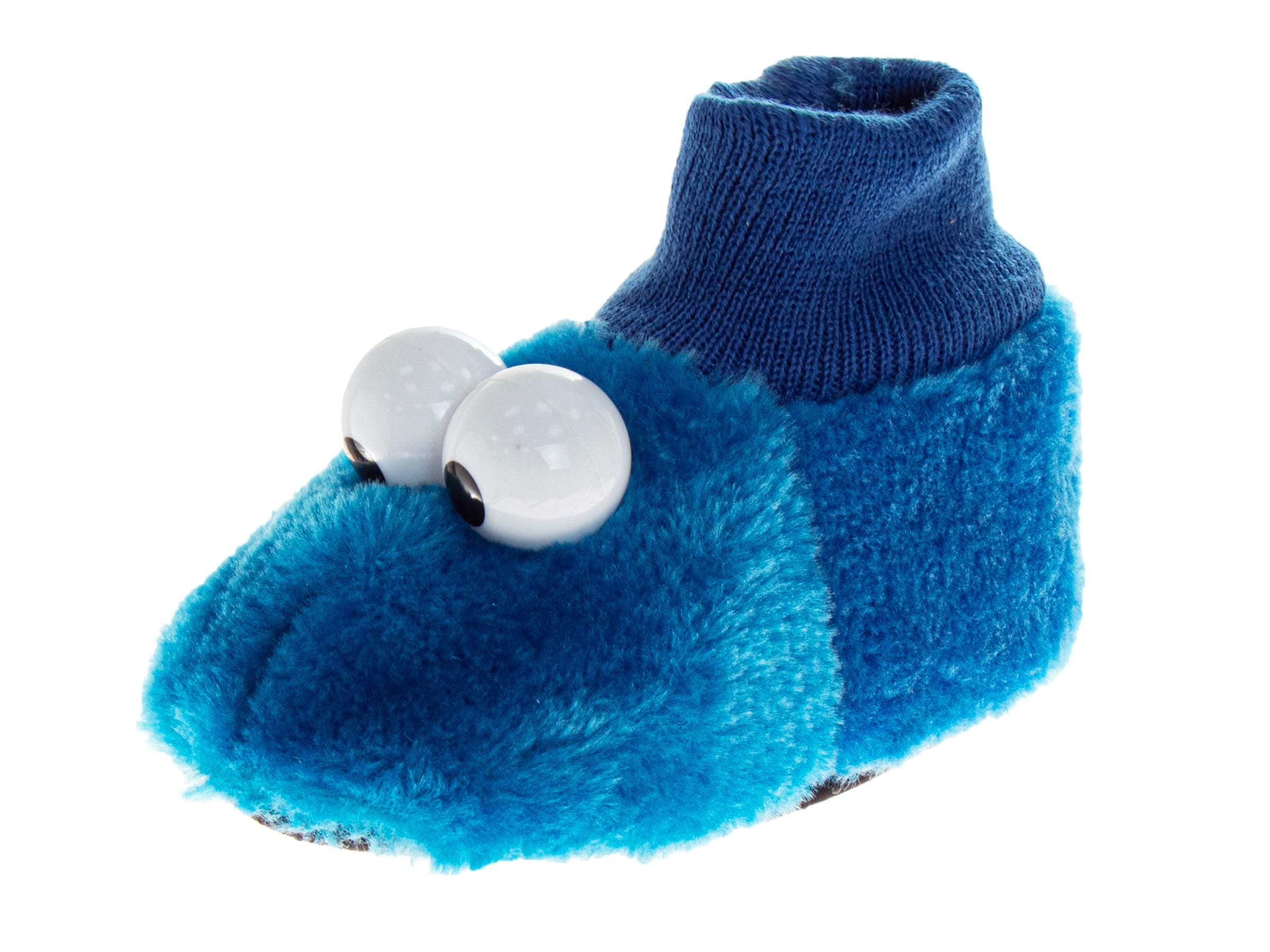 Sesame Street Uni Children's ELMO Puppet Slippers, blue