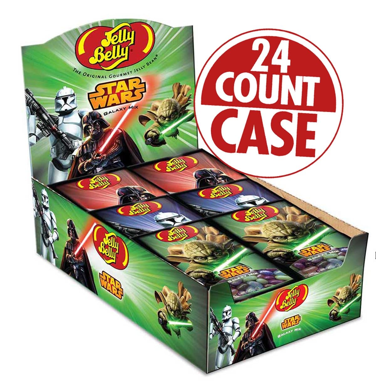 Jelly Belly Star Wars The Last Jedi Jelly Beans, Assorted Designs, 1-oz, 24 Pack