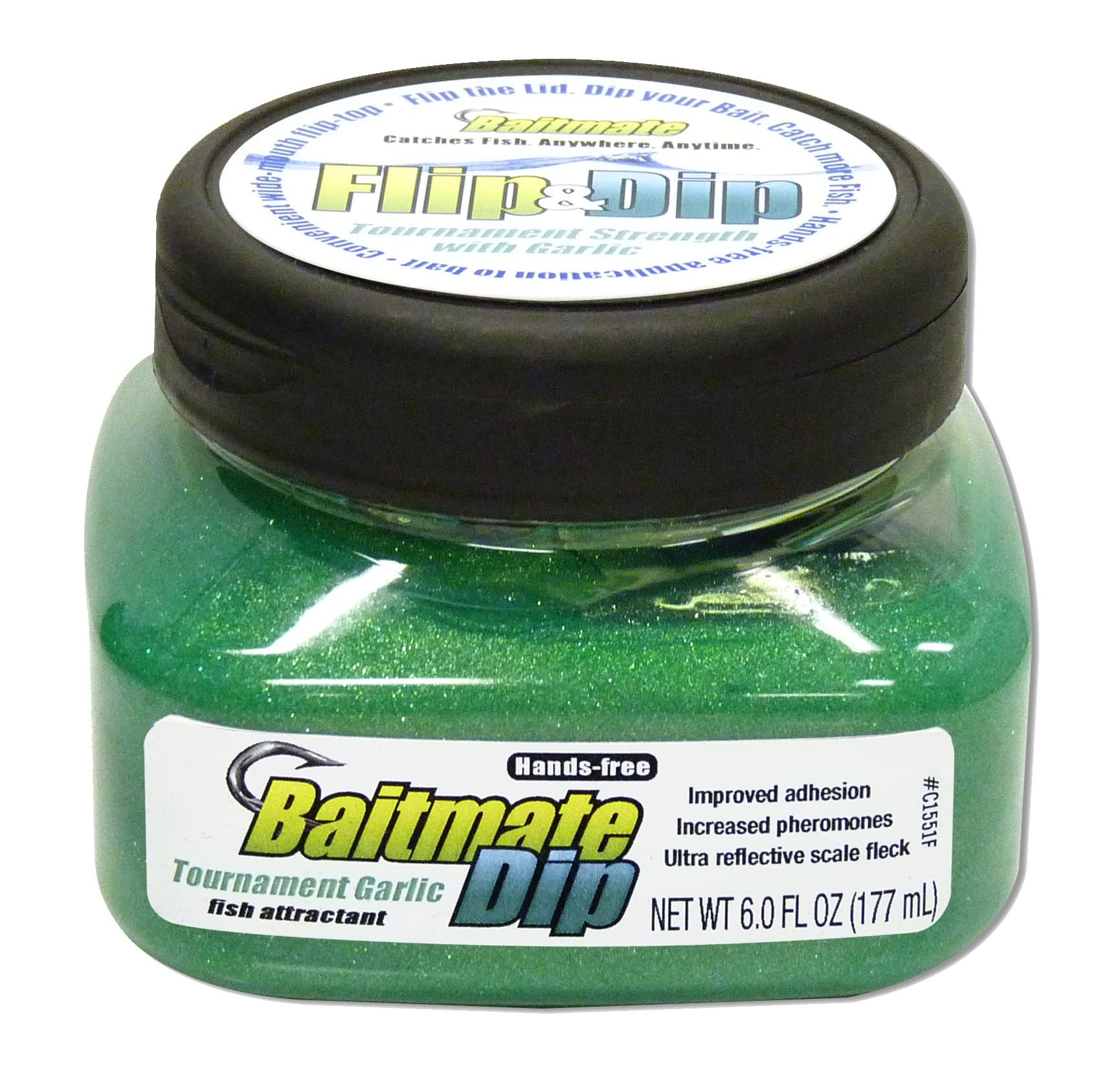 Baitmate Flip and Dips for Soft Plastic Lures, SwimBaits, Spinners, and Jigs including Flipping Jigs