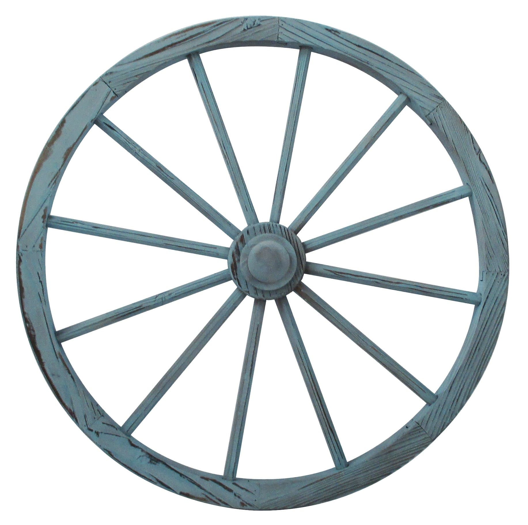 Leigh Country TX 93932 Wagon Wheel, 30", Blue
