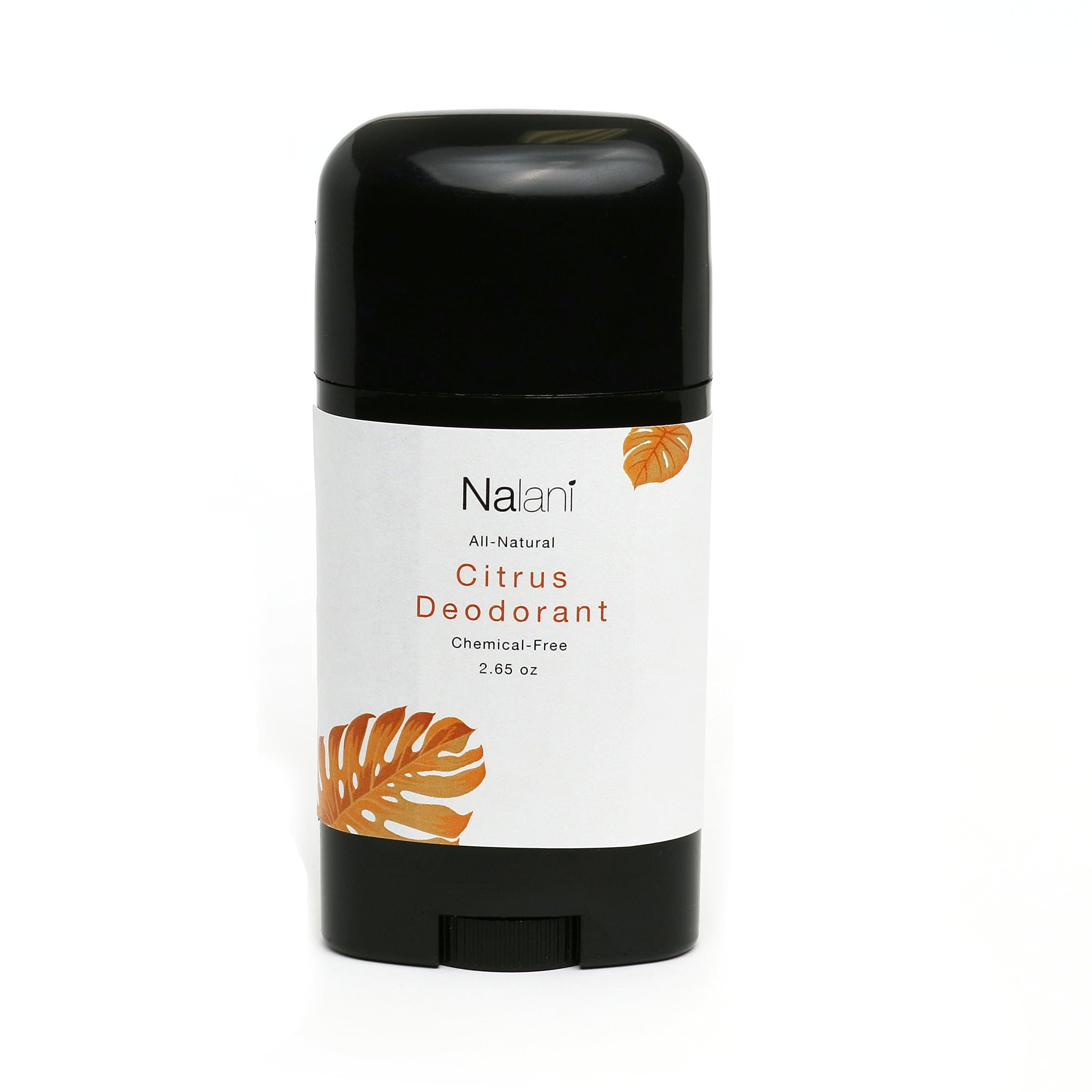 Nalani Truly All-Natural, Organic Citrus Spice Deodorant For Women and Men in 2.65oz Stick- Citrus Spice
