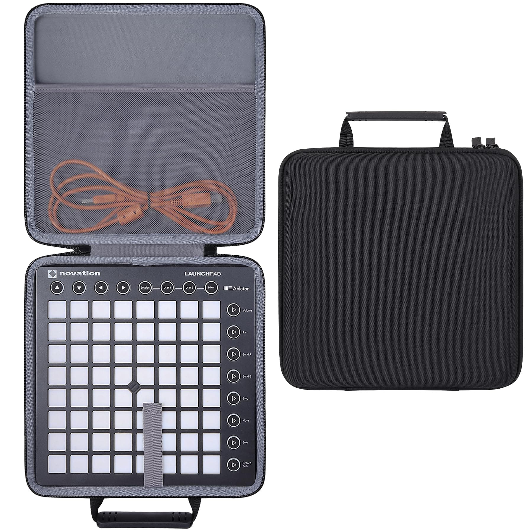 Hard Travel Case Replacement for Novation Launchpad X Grid Controller/X Ableton Live 8x8 64 Backlit RGB Pads Grid Controller
