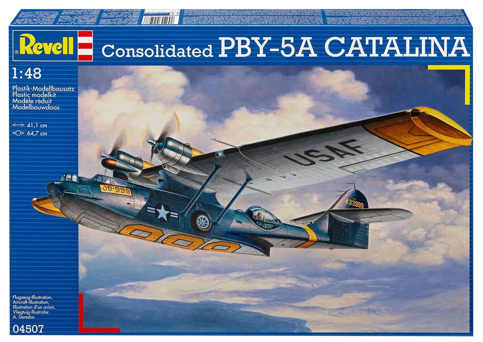 Revell Consolidated PBY-5A Catalina Model Kit, 1:48 Scale