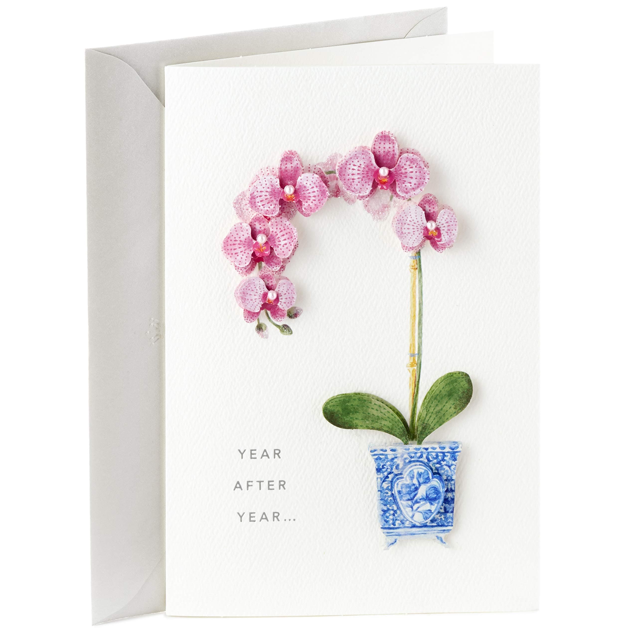 Signature Birthday Card for Her (Orchid)