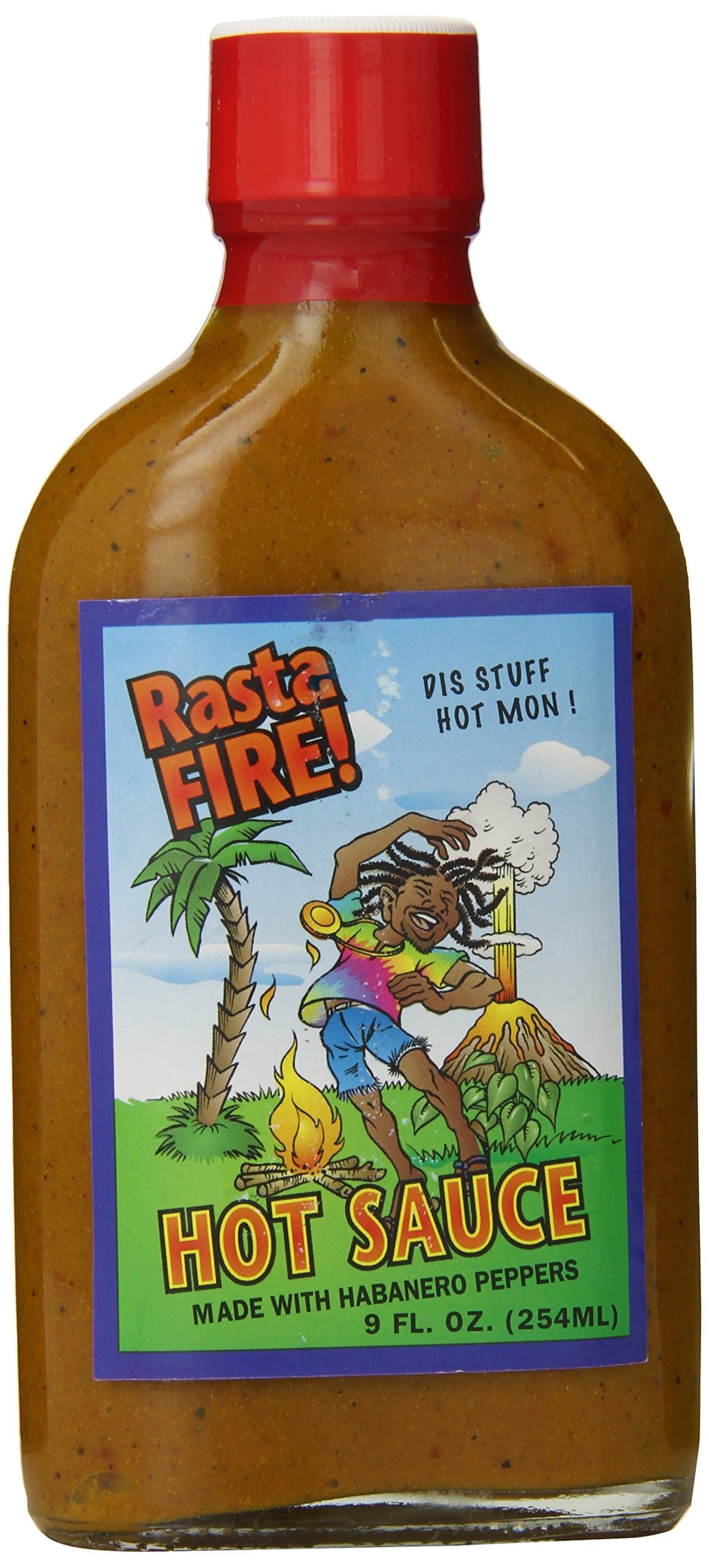 Rasta Fire Hot Sauce, 9 Ounce