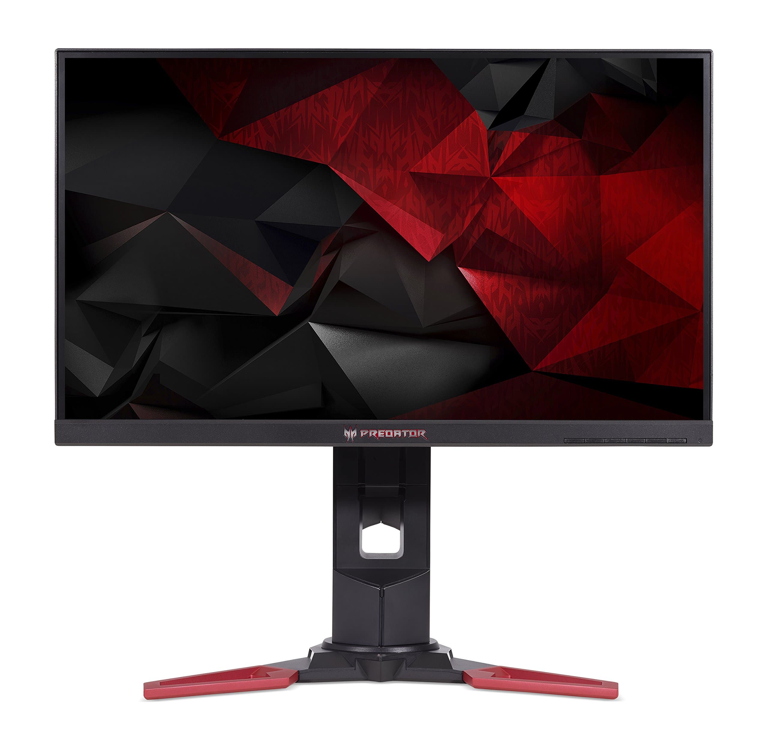 Acer Predator XB241YUbmiprz 23.8 Inch WQHD Gaming Monitor, Black (TN Panel, G-Sync, 165 Hz (OC), 1 ms, ZeroFrame, DP, HDMI, USB Hub, Height Adjustable Stand)