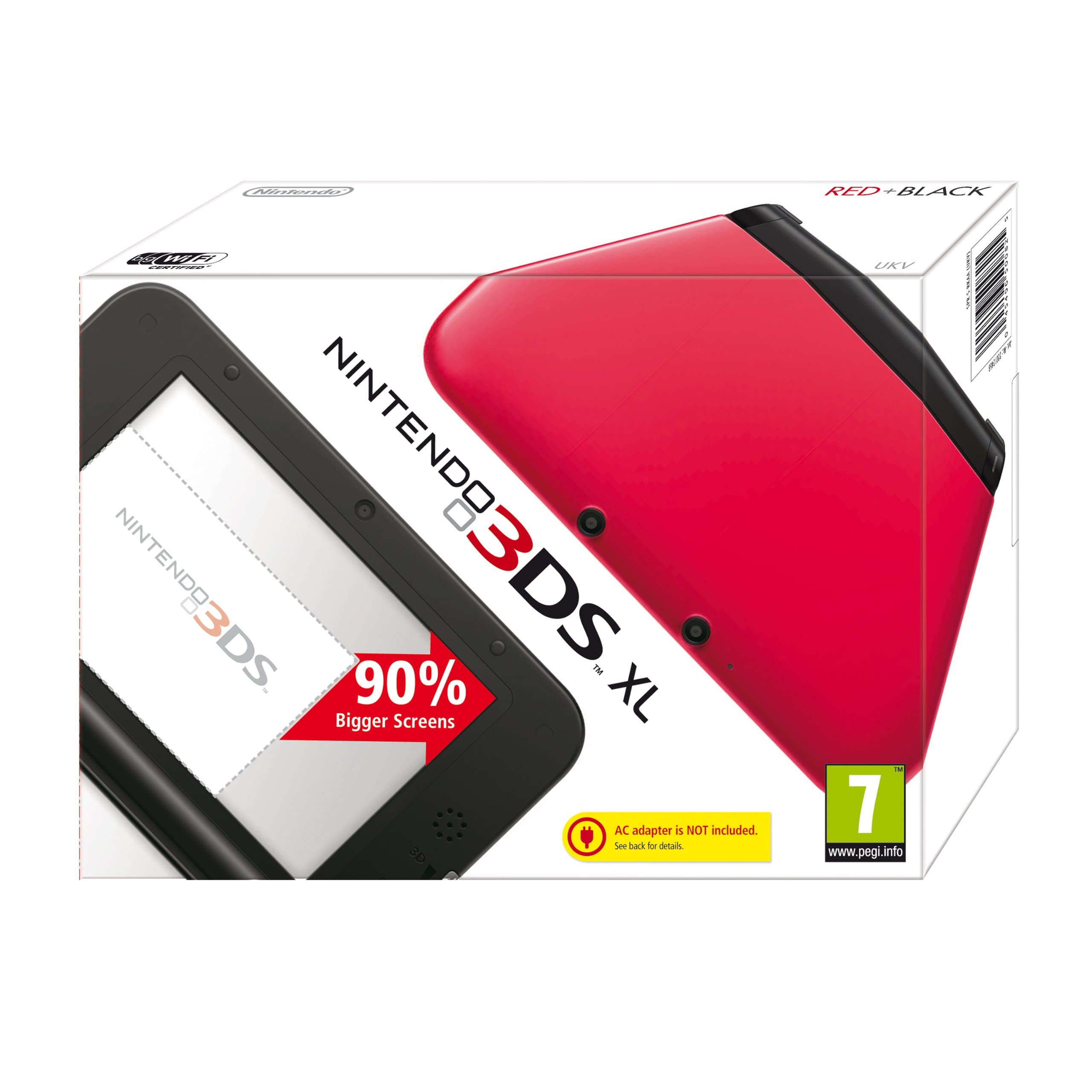 Nintendo Handheld Console 3DS XL - Red/Black (Nintendo 3DS XL)