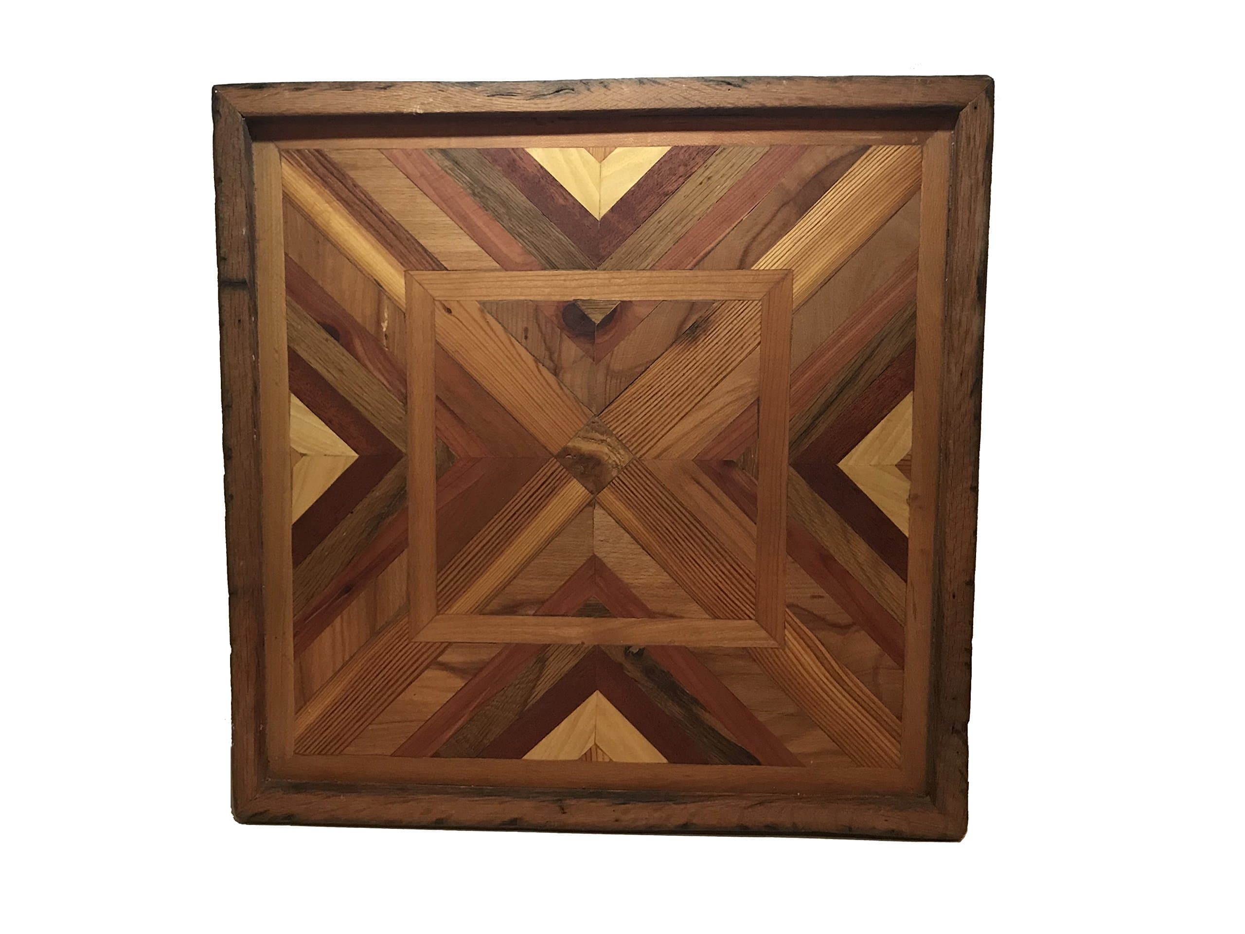 Wall Art made from Reclaimed Barnwood/Wood Wall Art/Pattern Art/Wood Art/Patterned Wall Art
