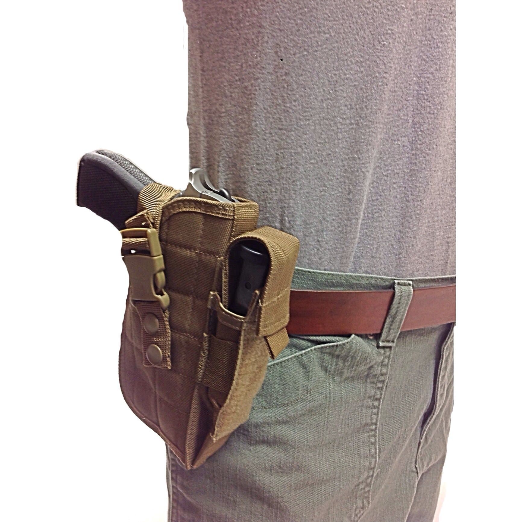 Tactical Tan Gun Holster Fits all Beretta auto's with 4" to 5" Barrel