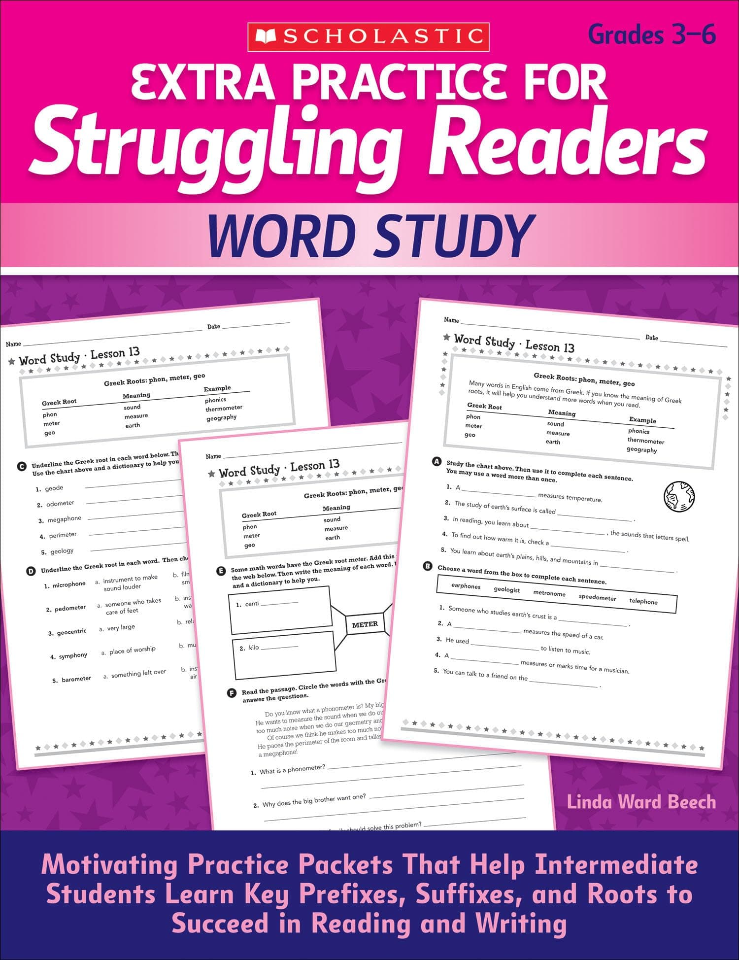 Word Study, Grades 3-6 Paperback – Illustrated, 1 July 2010