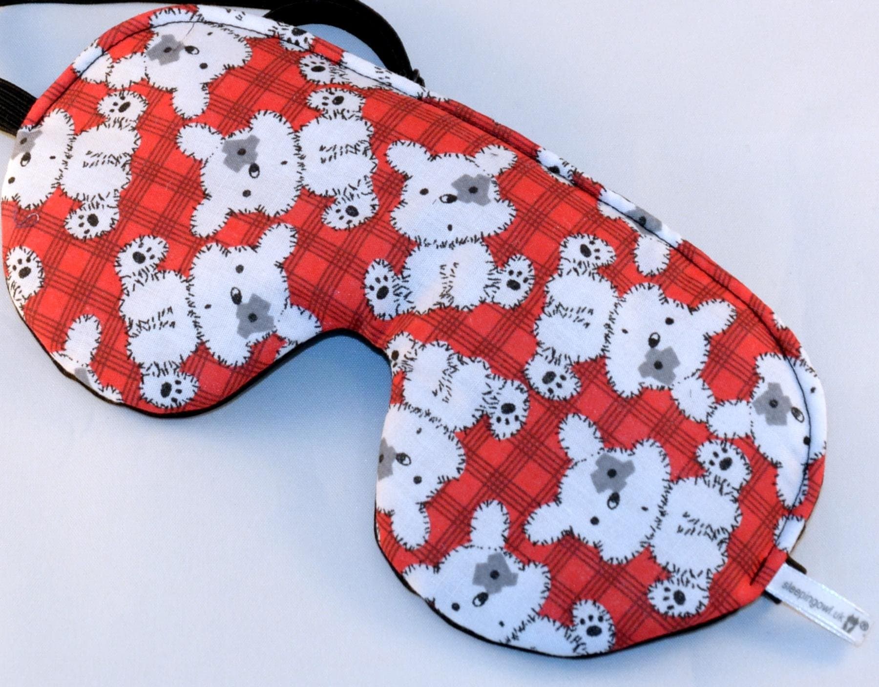 Puppy Lovers Design, Sleep MASK, Eye Cover, BLINDFOLDS, Travel, Relax, MIGRAINE