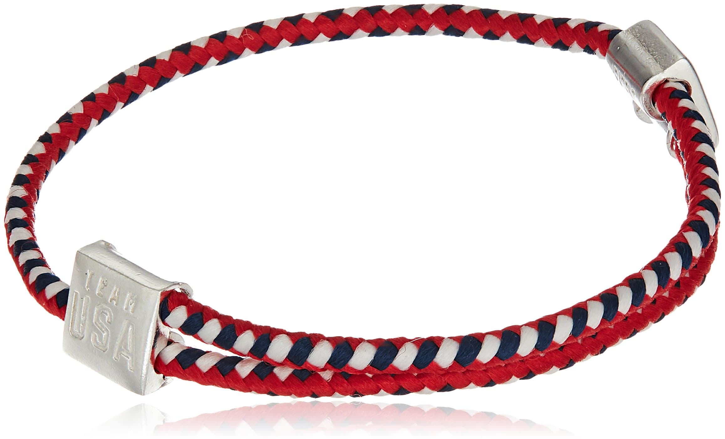 Alex and AniHope Rope, Red, White, Blue Bangle Bracelet