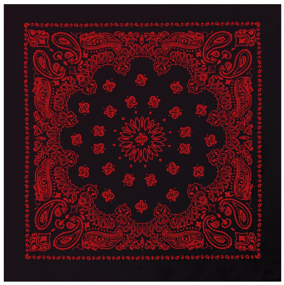 Trainmen Paisley Bandana – Extra-Large - 27" X 27"
