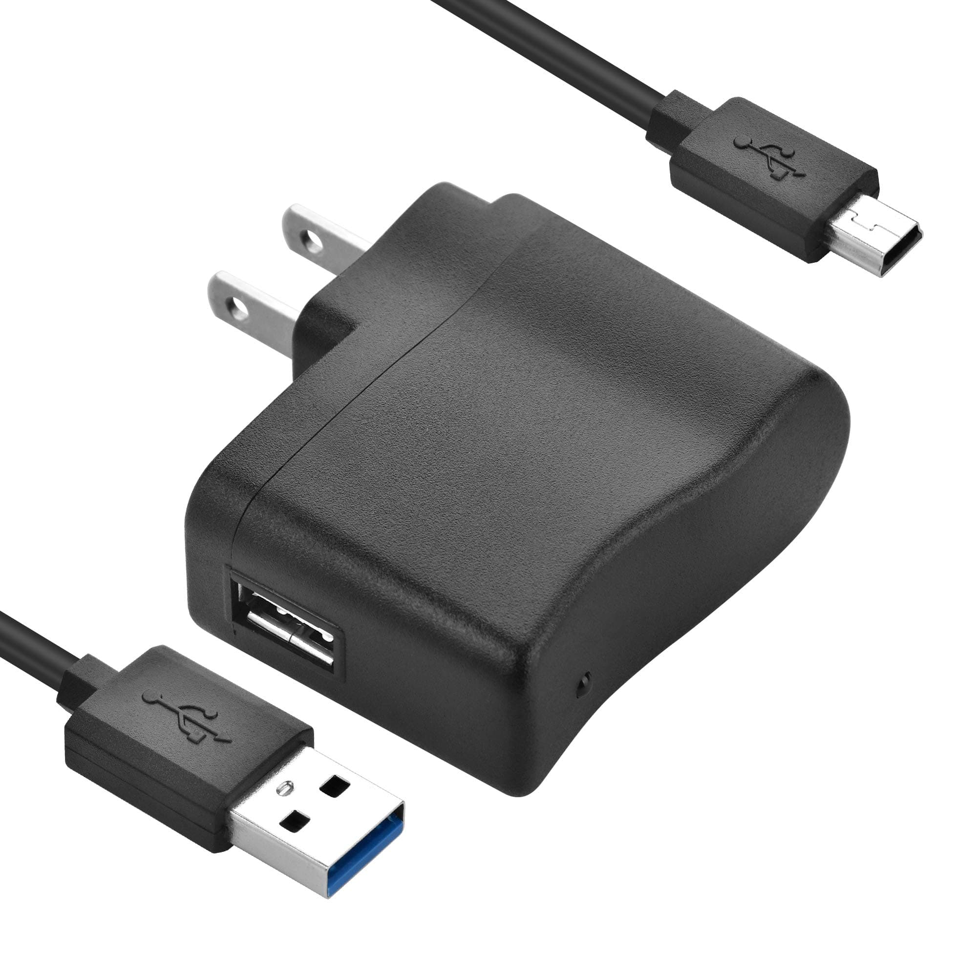 Replacement Wall AC Power Charger Adapter for TI-Nspire CX and TI-Nspire CX CAS, TI 84 Plus C Silver Edition, and TI 84 Plus CE Graphing Calculators