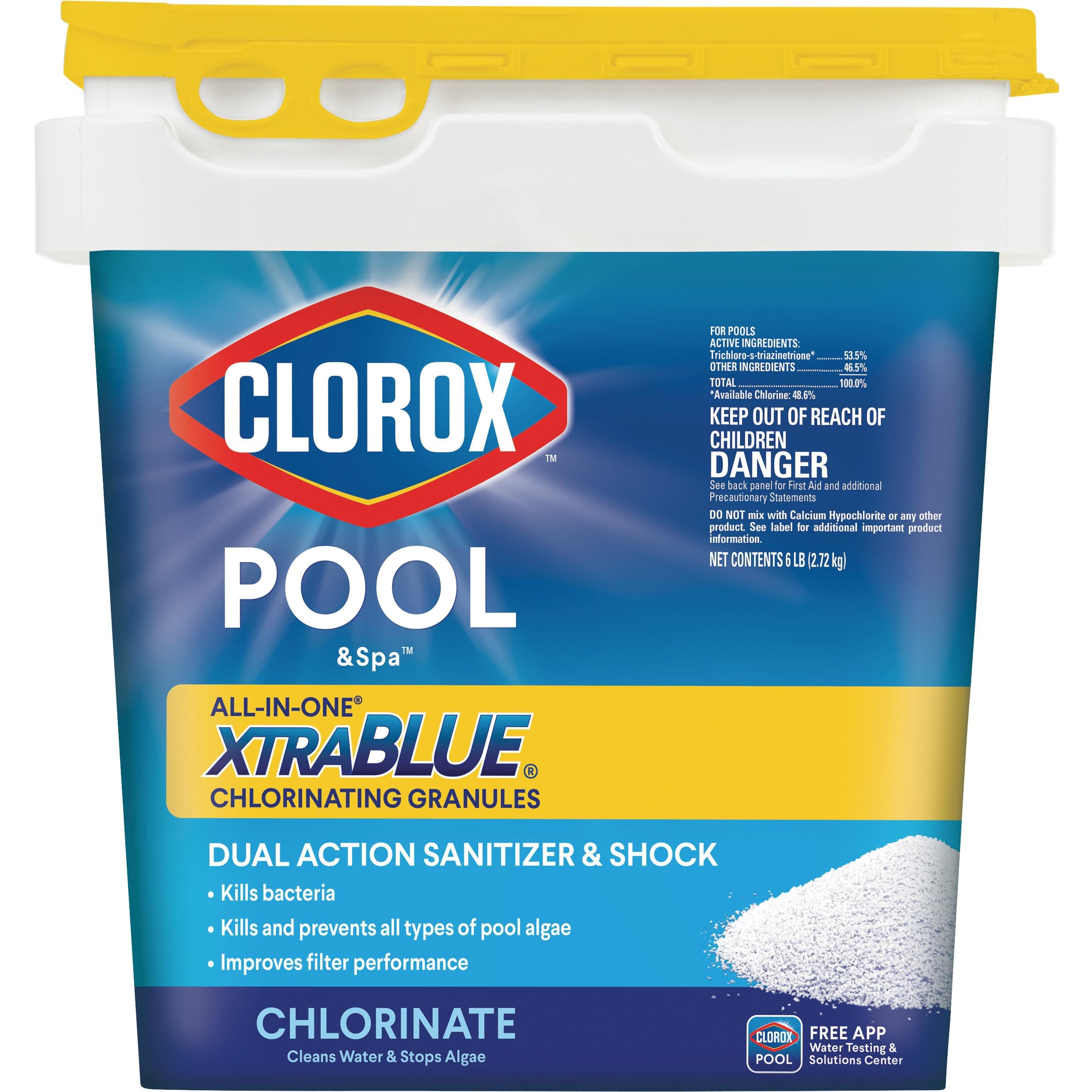 Clorox Pool&Spa XtraBlue Chlorinating Granules 6 lb