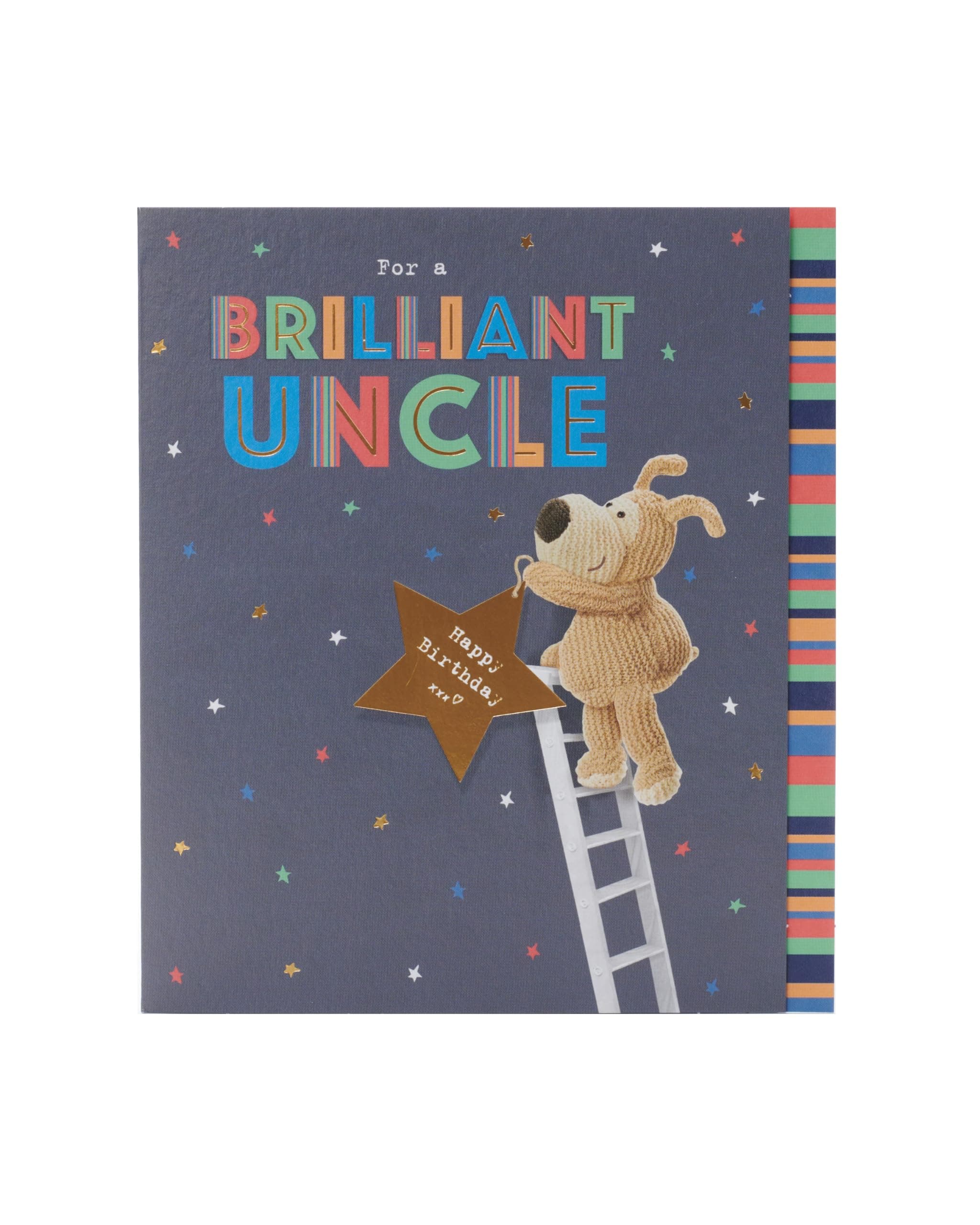 Boofle Birthday Card for Uncle - Cute DesignThe Forest Stewardship Council