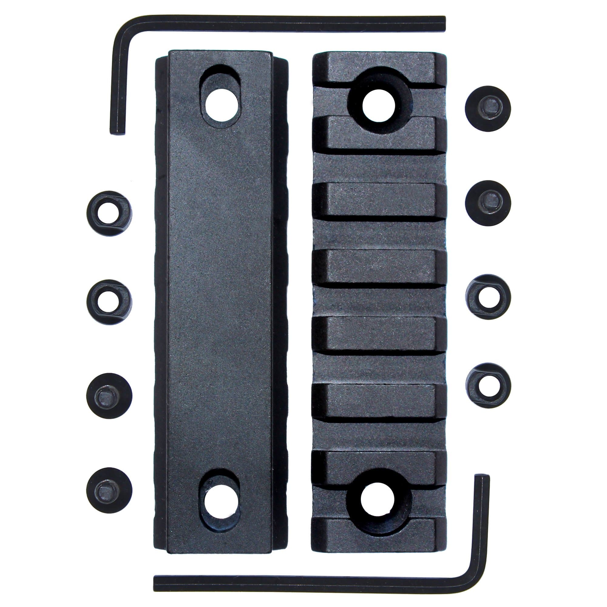 KRSUMOD Keymod Picatinny Rail Section 3 Inches Hand Guard Mount (7-Slot)