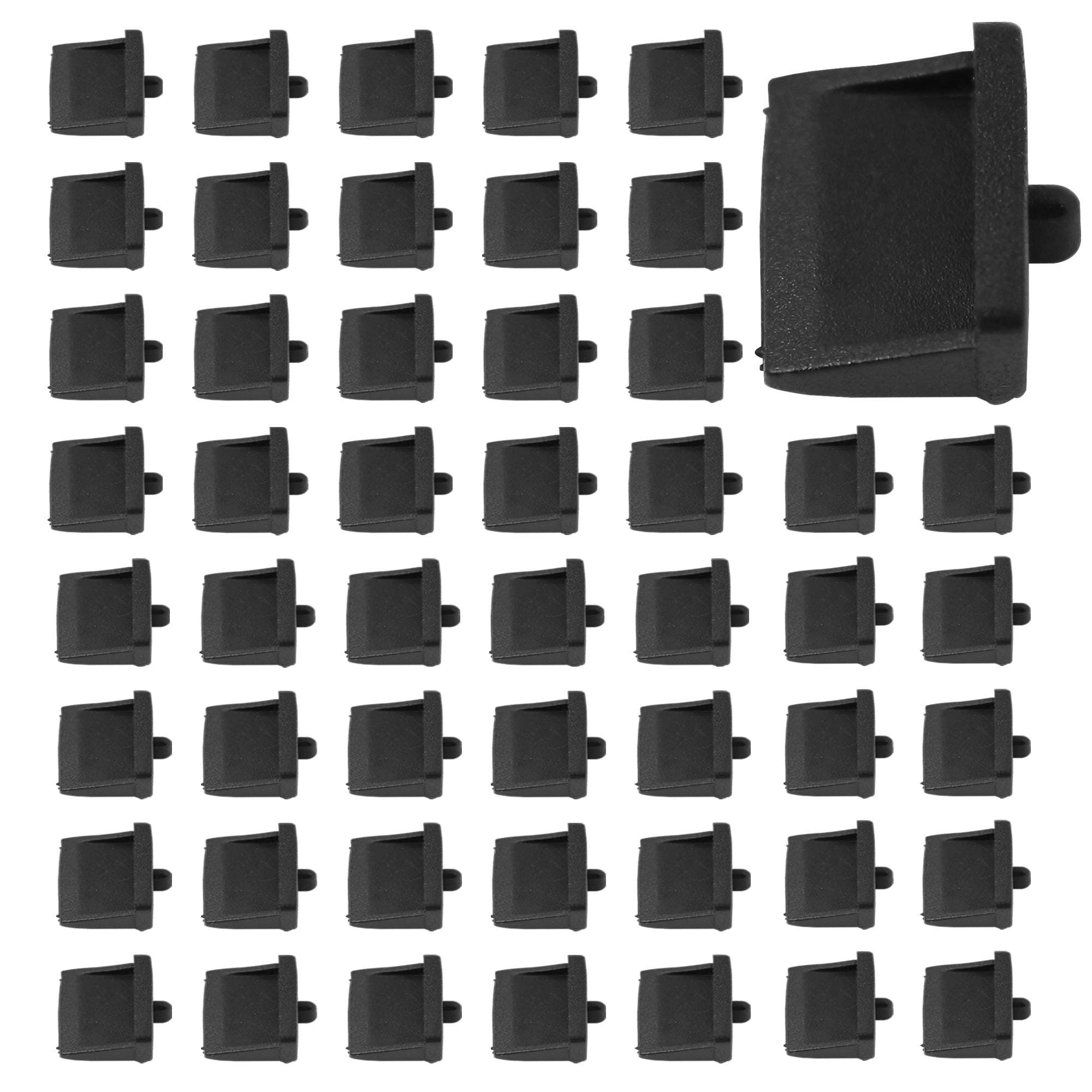 GINTOOYUN 50pcs USB Anti Dust Cap,Port Plug Cover for USB Type A Female End,Silicone