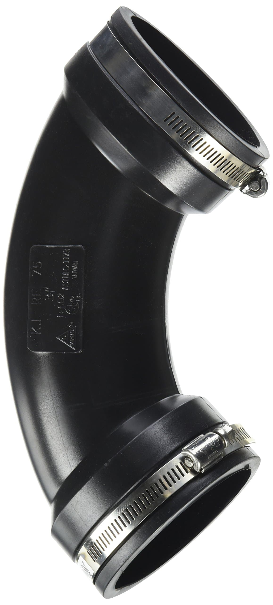 WORLDWIDE SOURCING QL-300 Qwik Elbow, 90 Deg, 3 in, PVC