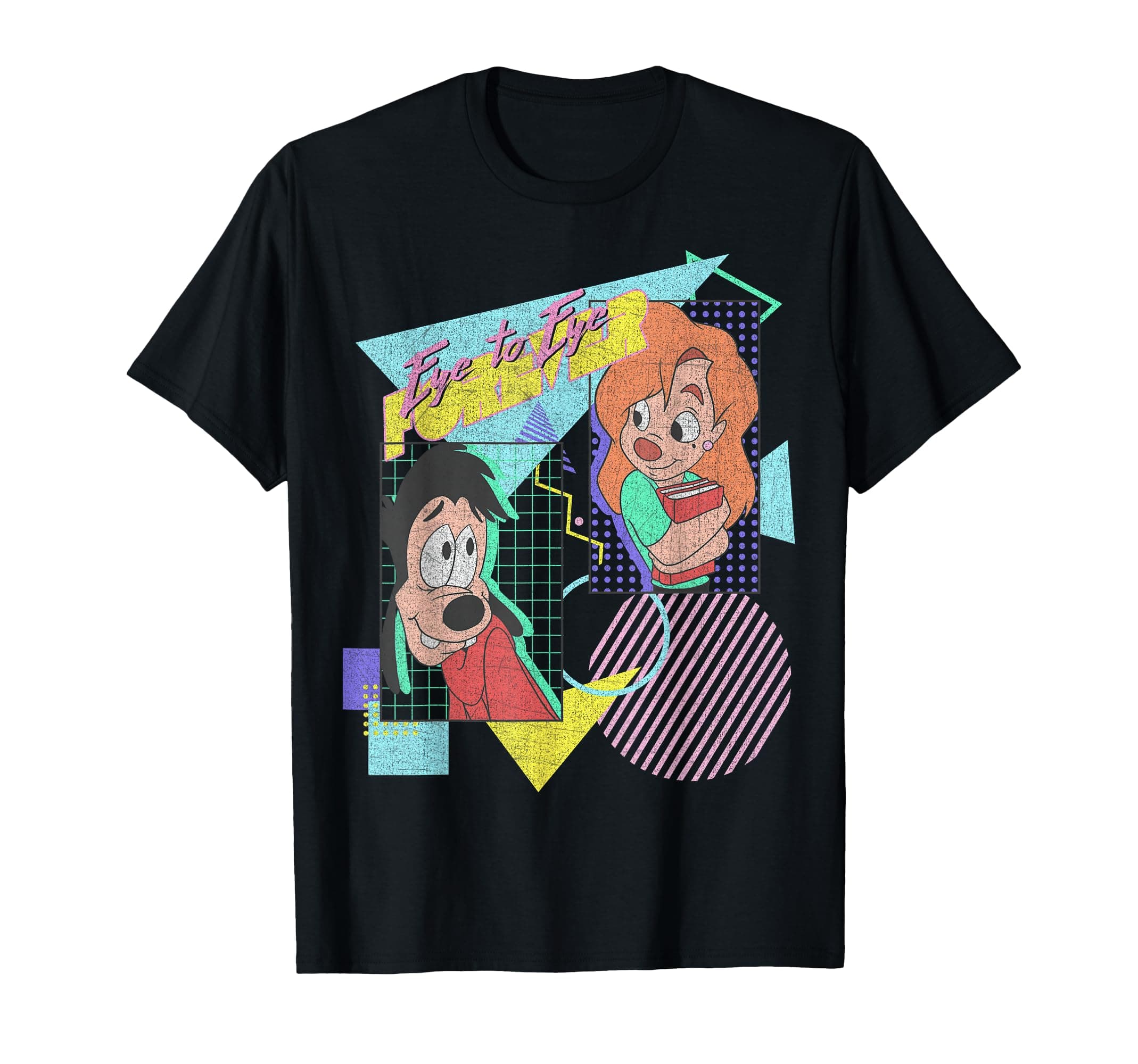 Disney A Goofy Movie Max & Roxanne Eye to Eye Forever T-Shirt