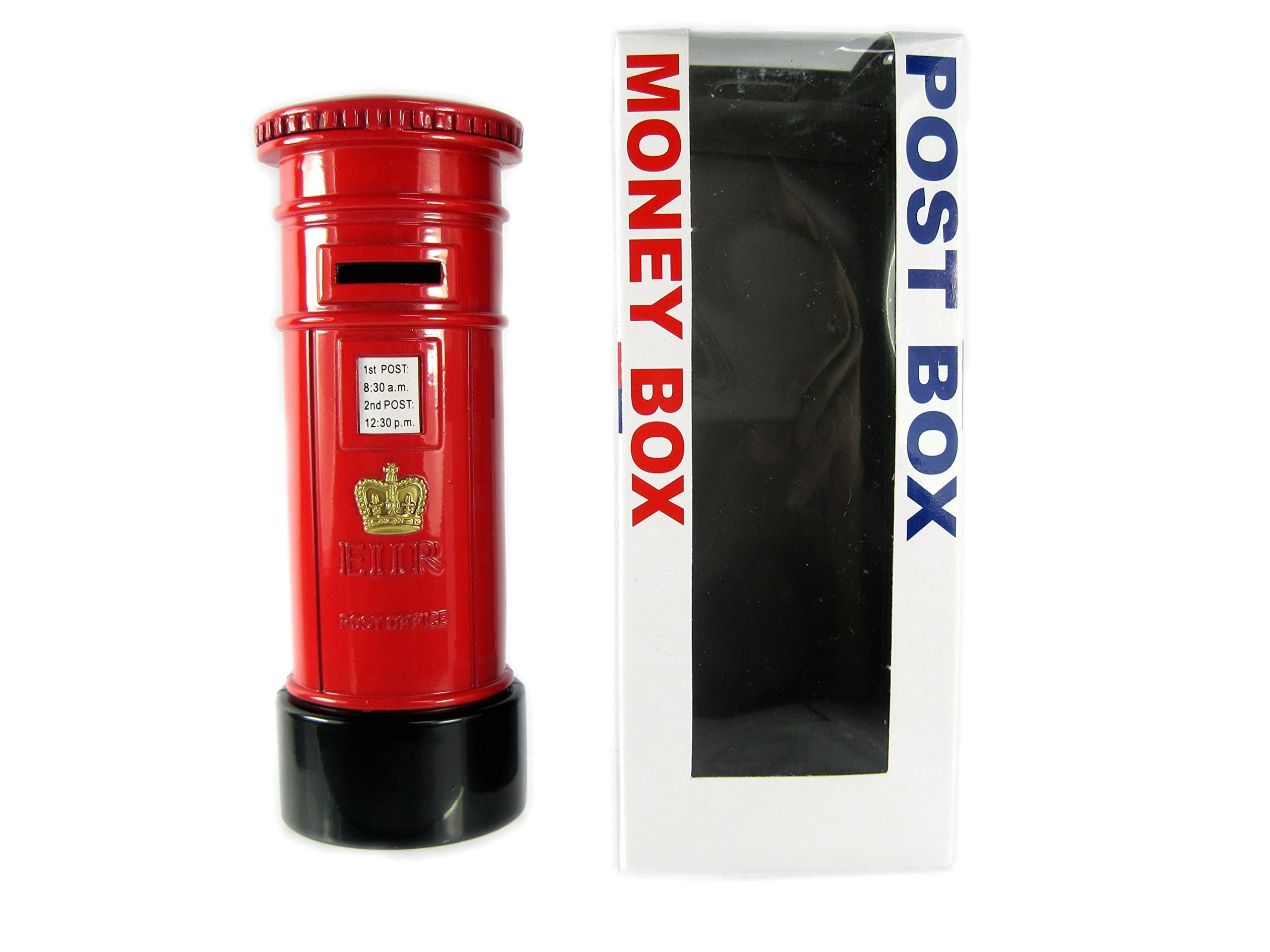 London Red Post Box Money Box Made of Die Cast Metal, London Collectable Souvenir
