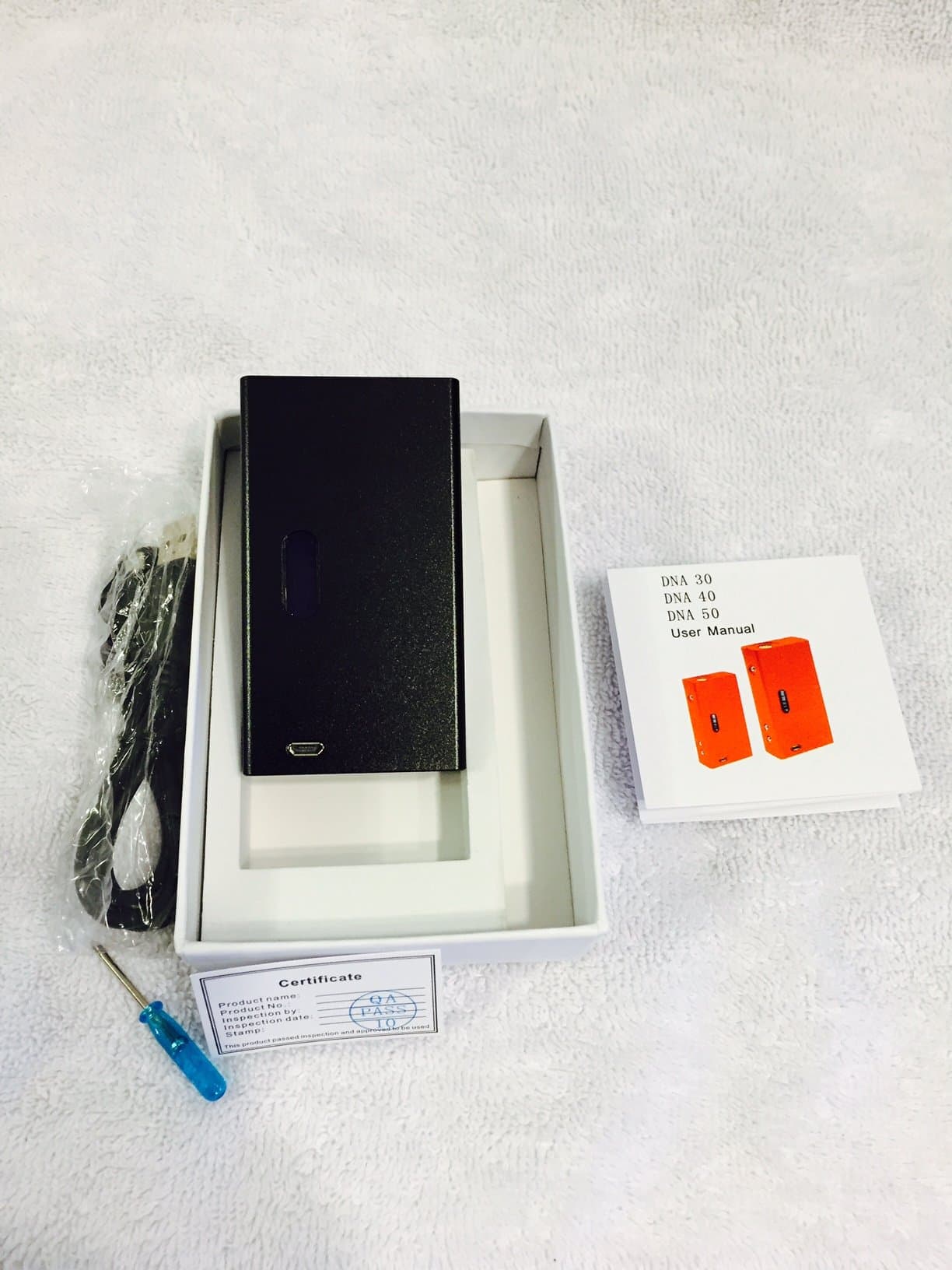 LED Display USB DNA 30 Variable Voltage Wattage Mod