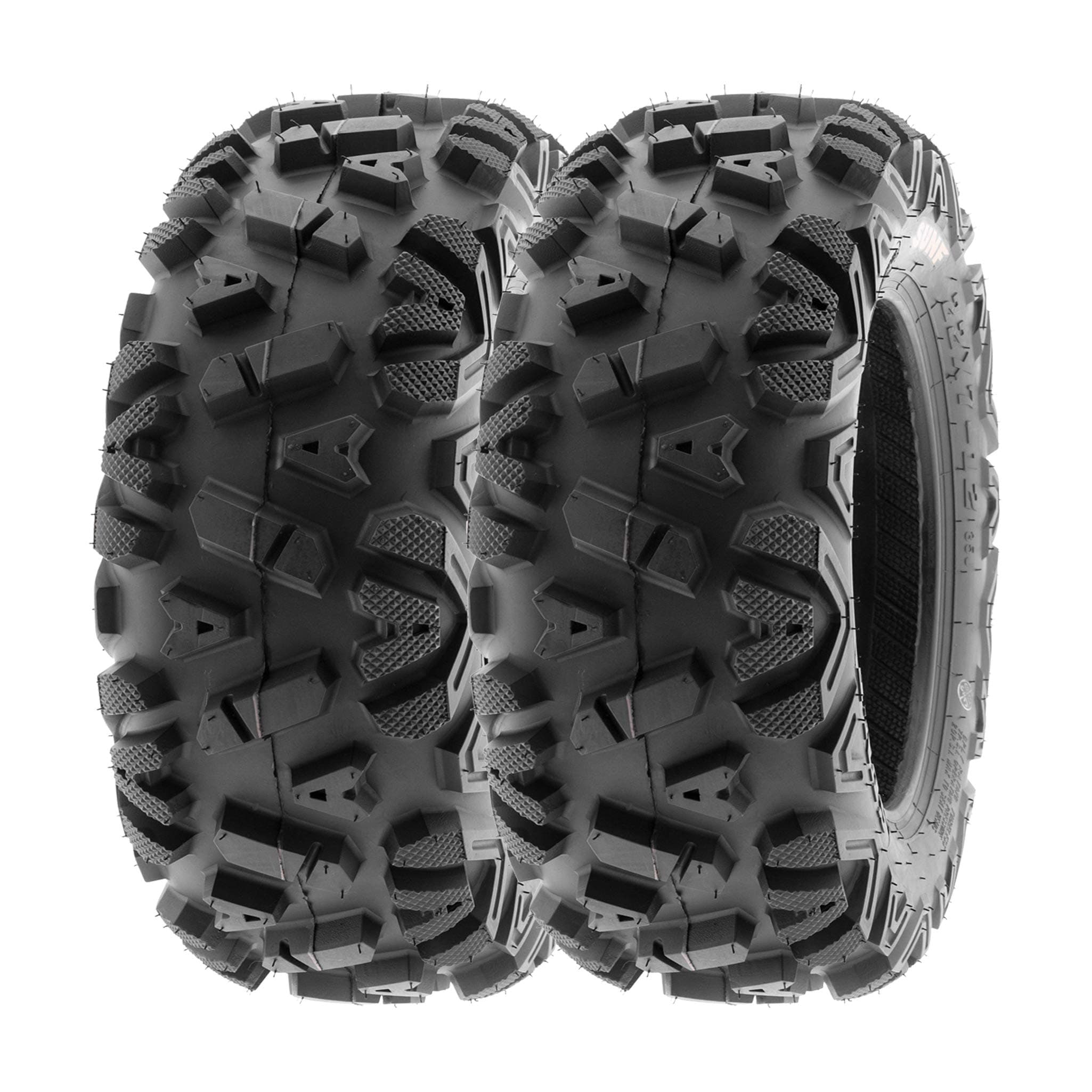 SunF 22x10-12 ATV UTV 22x10x12 All Terrain Tires 6 PR A033 POWER I - PAIR of 2