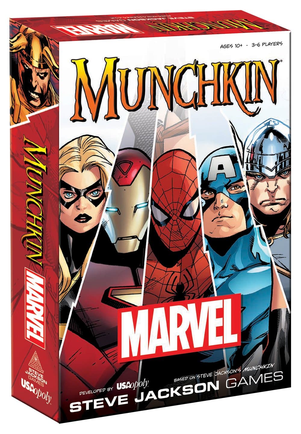 Steve Jackson Games - Munchkin: Marvel - Board Game