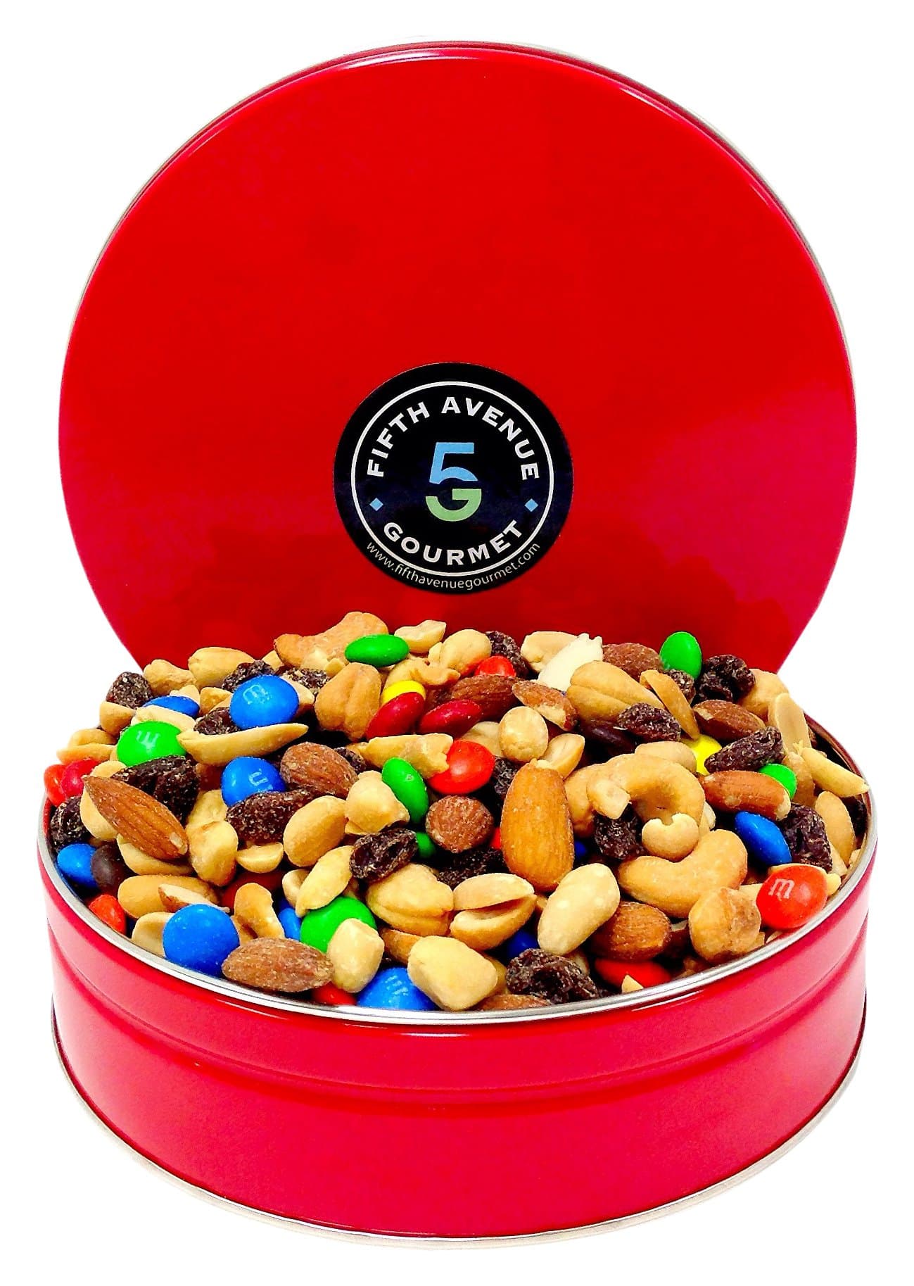 5th Avenue Gourmet Trail Mix 1lb in a Tin