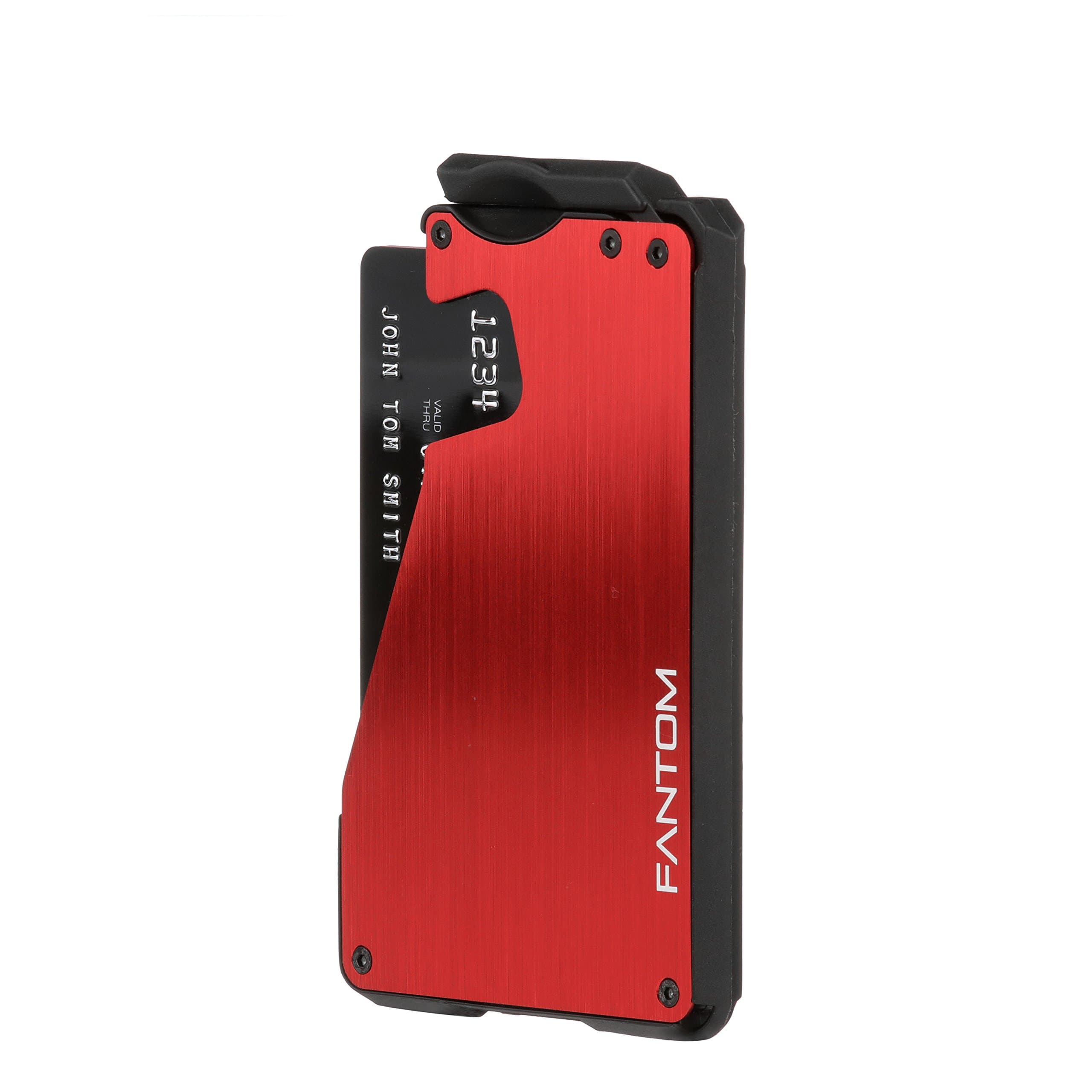 Fantom Wallet | Aluminum Red Finish