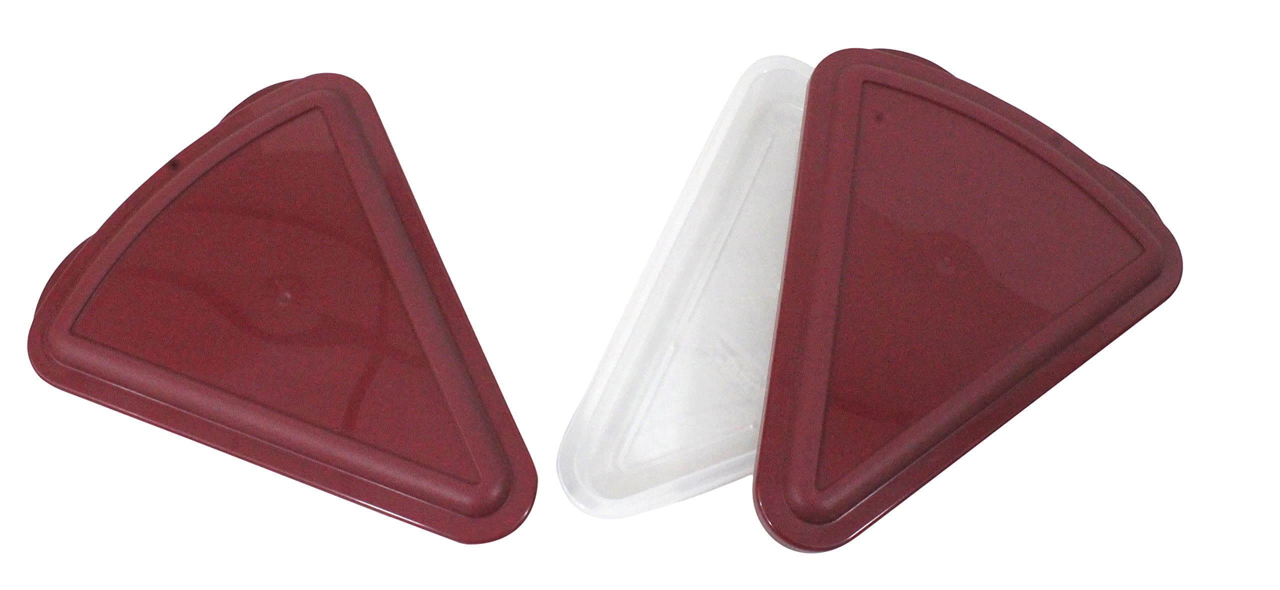 ERAware 2-Pack Pie & Pizza Slice Container - Maroon