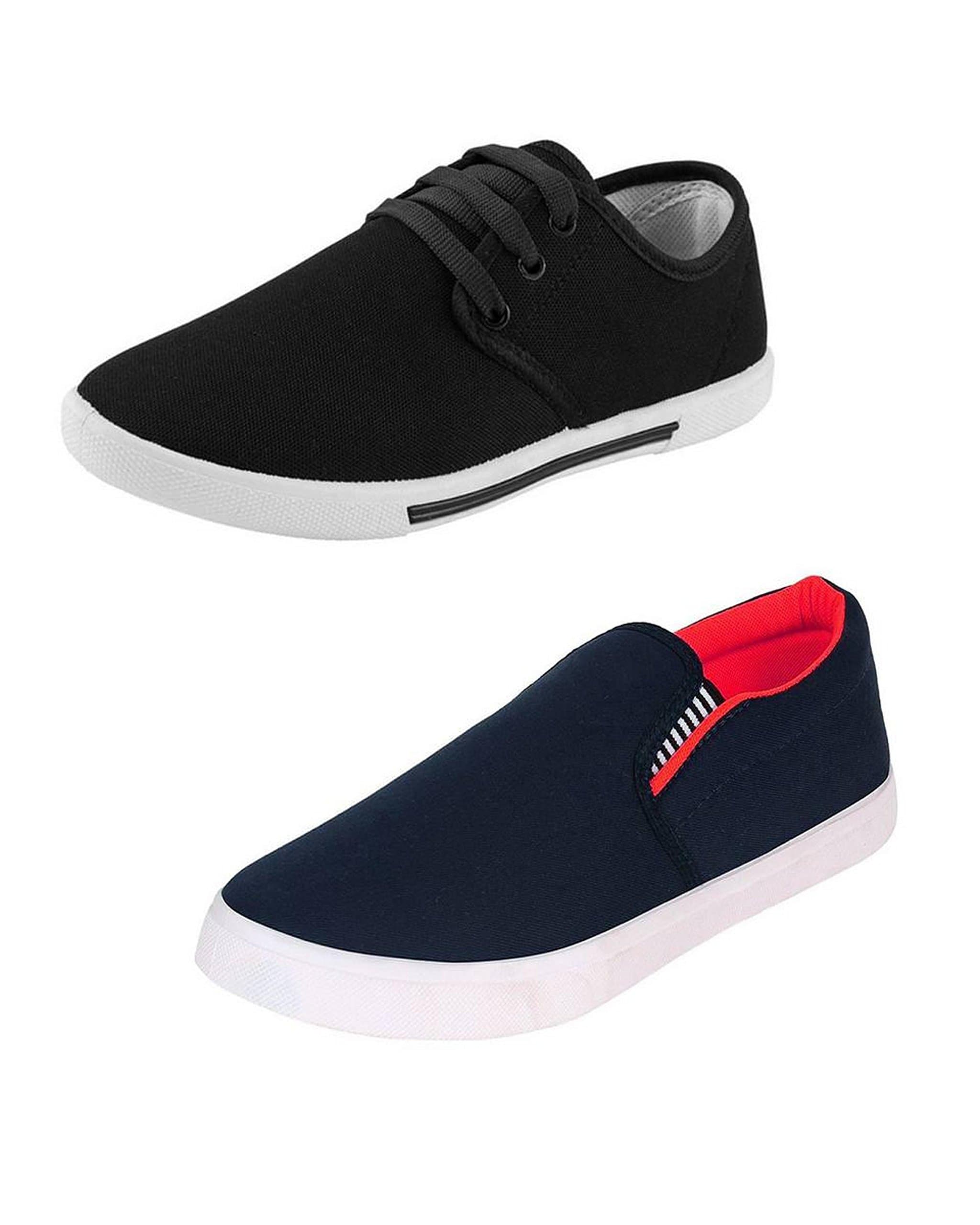 Men's Loafer & Sneaker (Set of 2 Pairs)