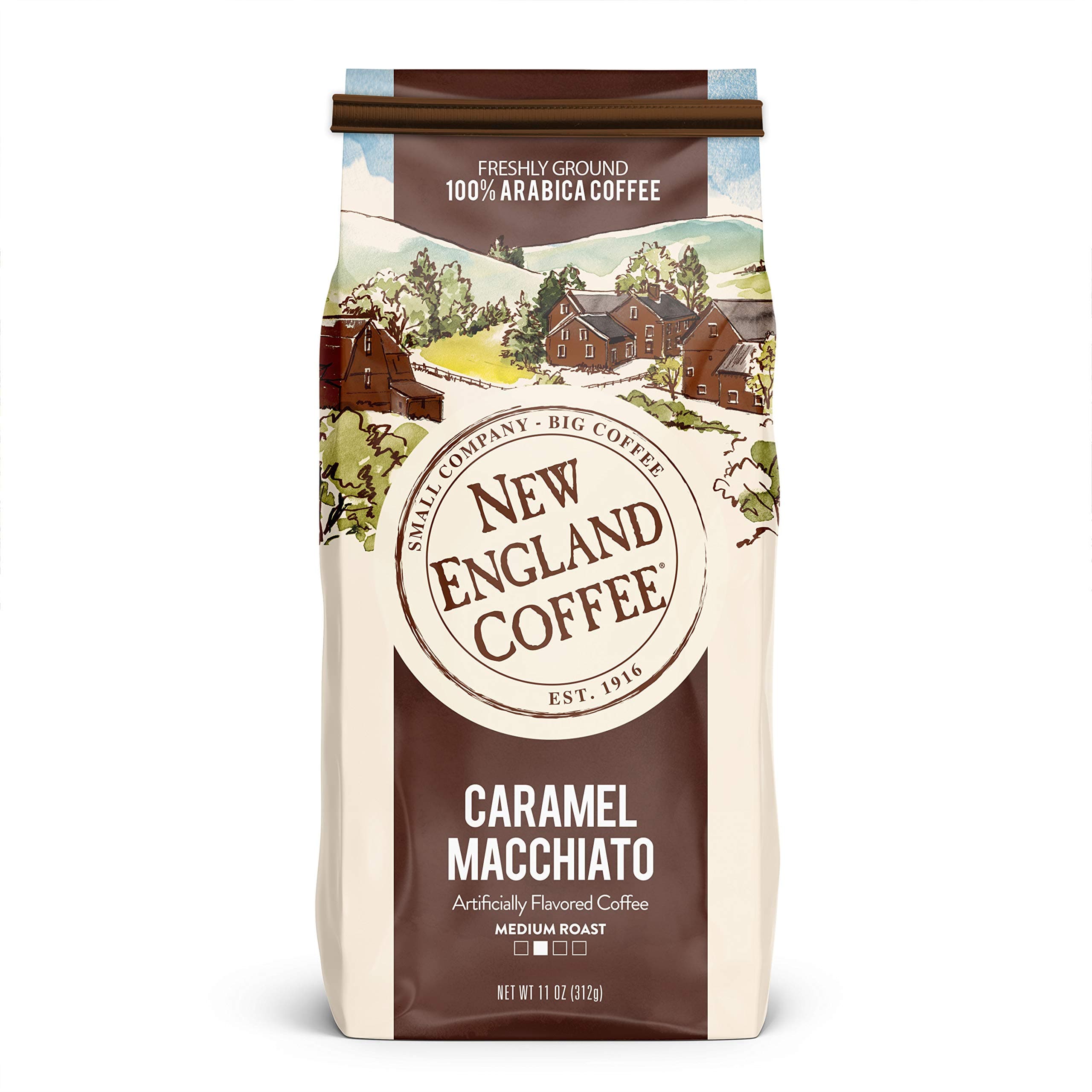 New England Coffee Caramel Macchiato, 11 Ounce