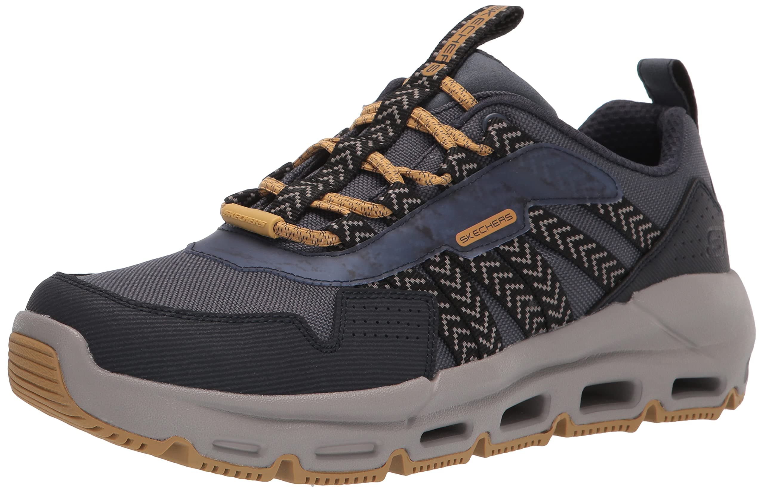 USA Men's Men's Lugwin-Embry Low Profile Bungee Lace, NVY, 9.5