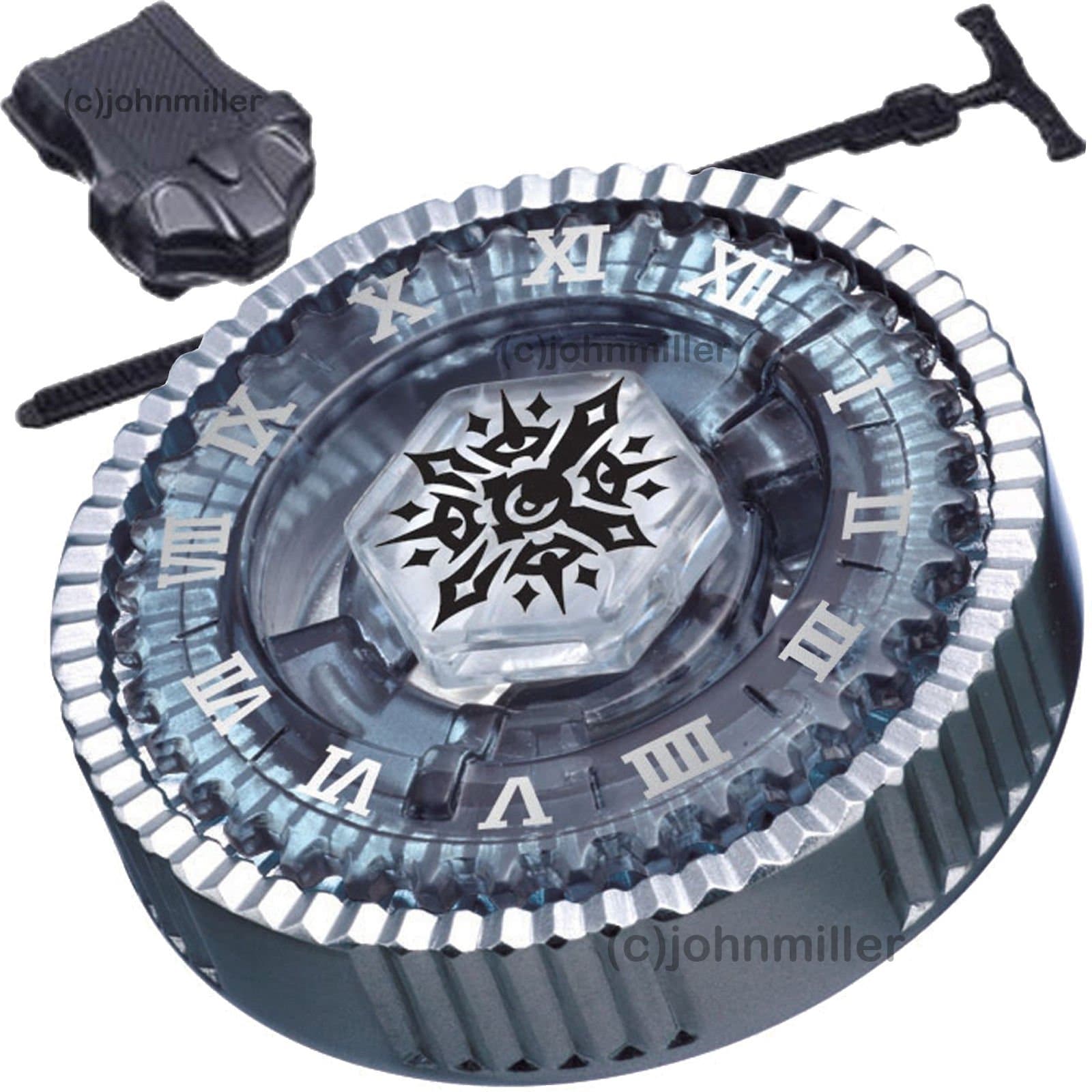 Battling Toys - Twisted Tempo / Basalt Horogium Starter Set w/ Launcher & Ripcord