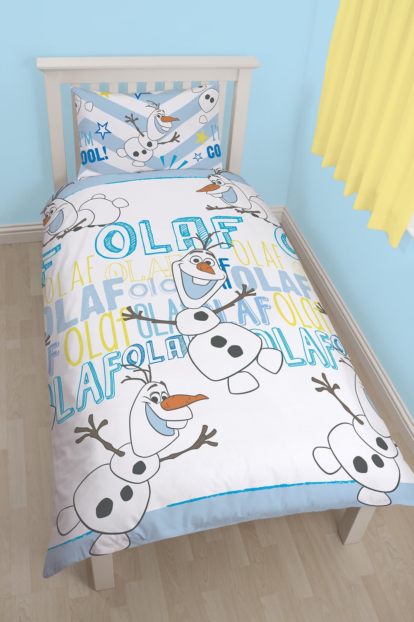 Character World - Disney Frozen Olaf simple Rotary Duvet Set