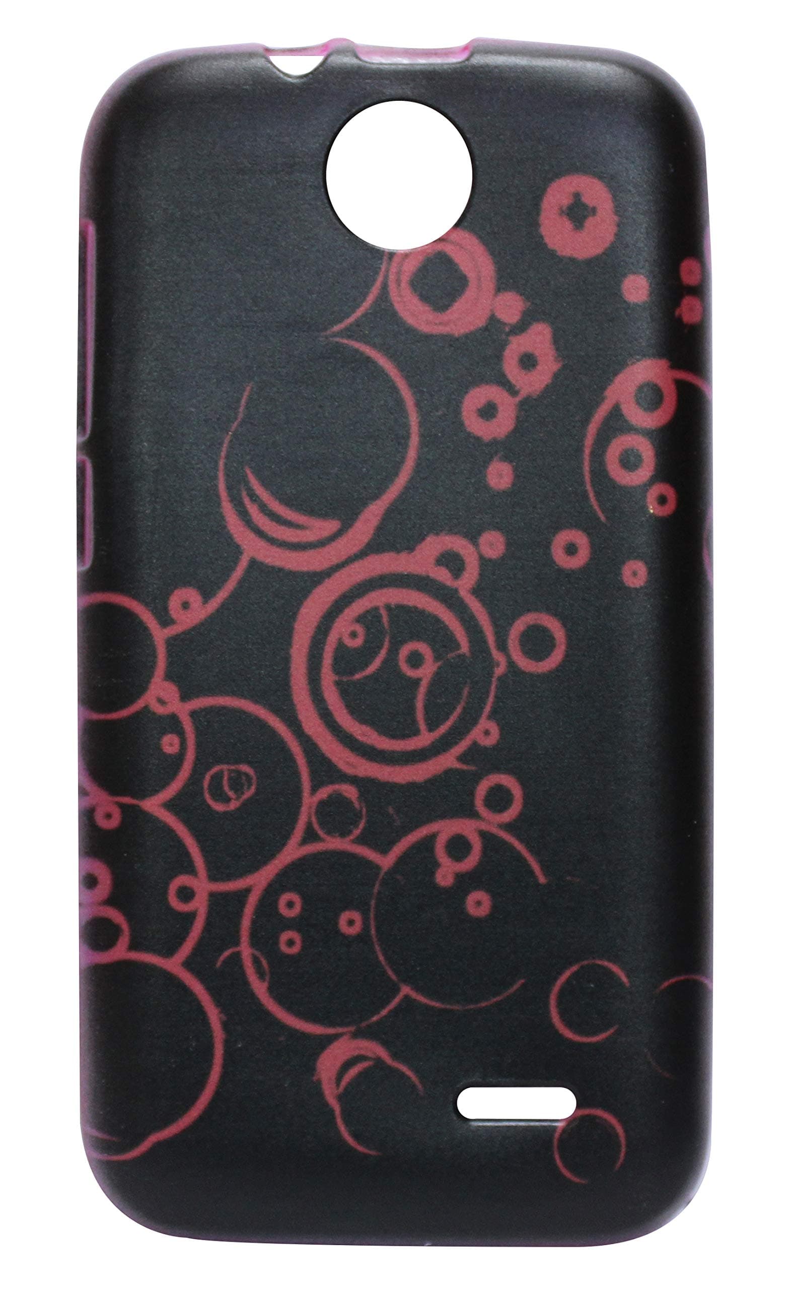 FCS Printed Designer Soft Silicon Back Cover for HTC Desire 310