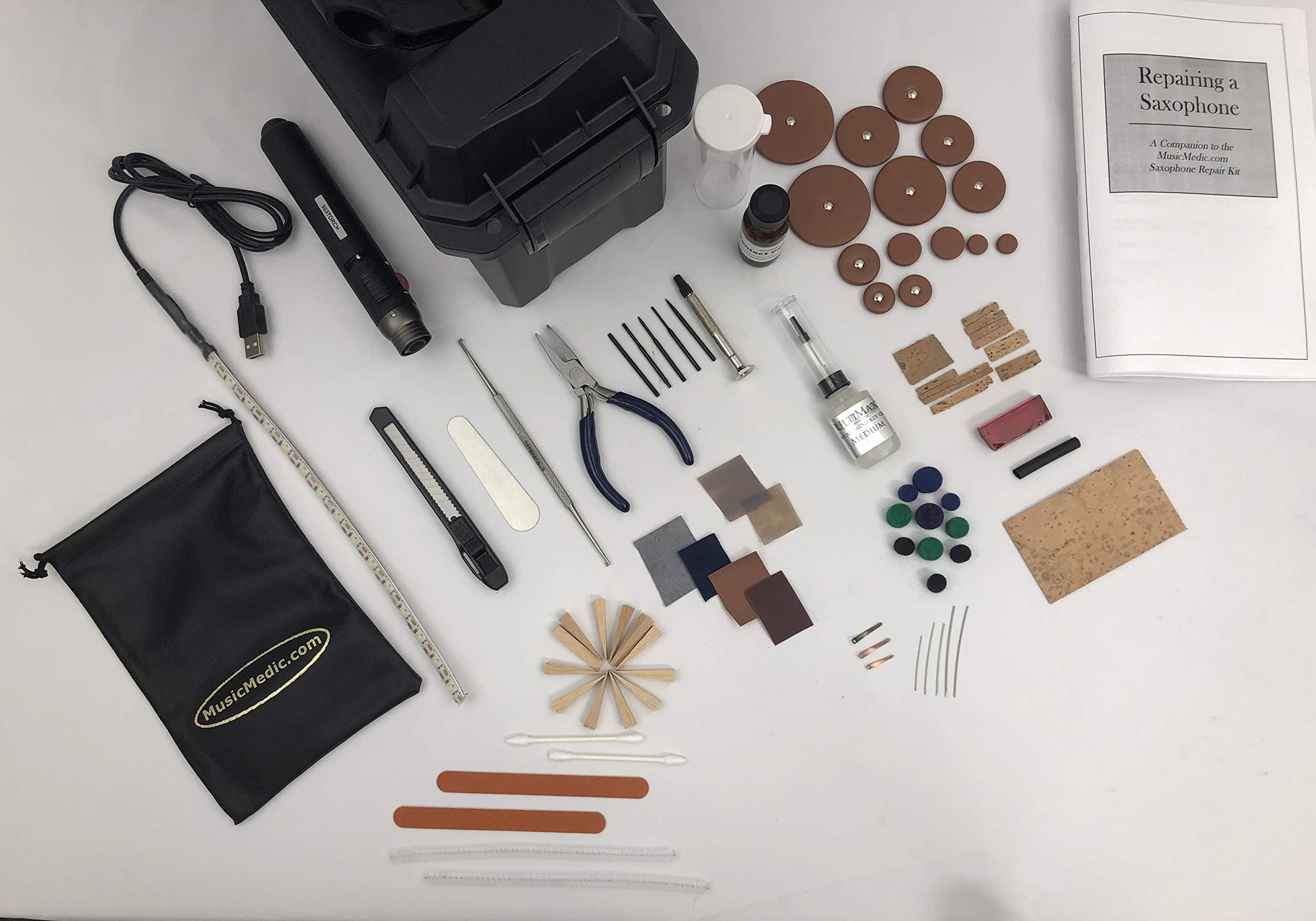 - MUSICMEDIC.COM SAXOPHONE REPAIR KIT English Instructions