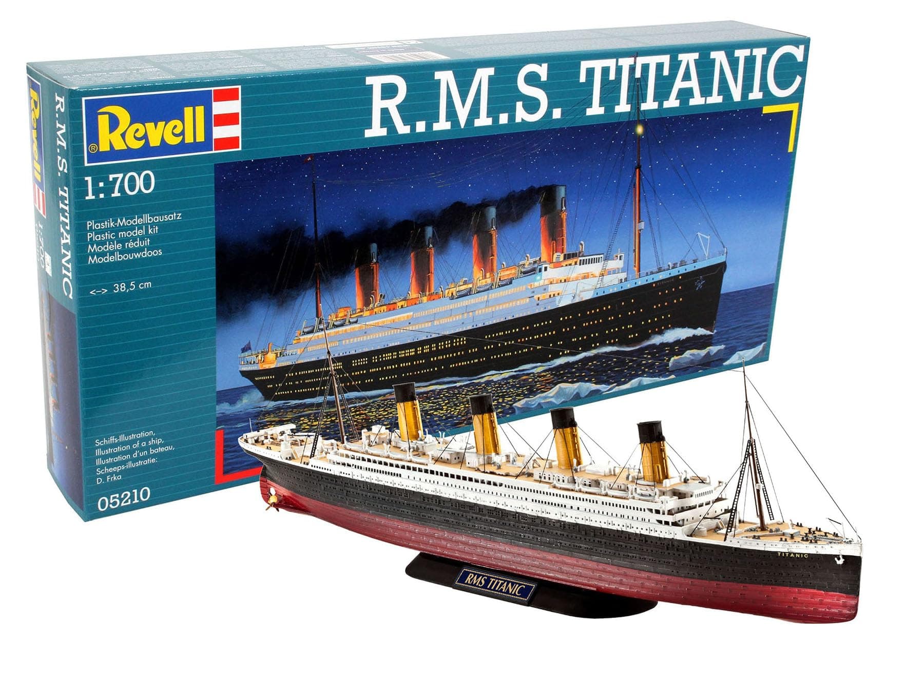 German Rebel 1/700 R.M.S. Titanic 05210 Plastic Model