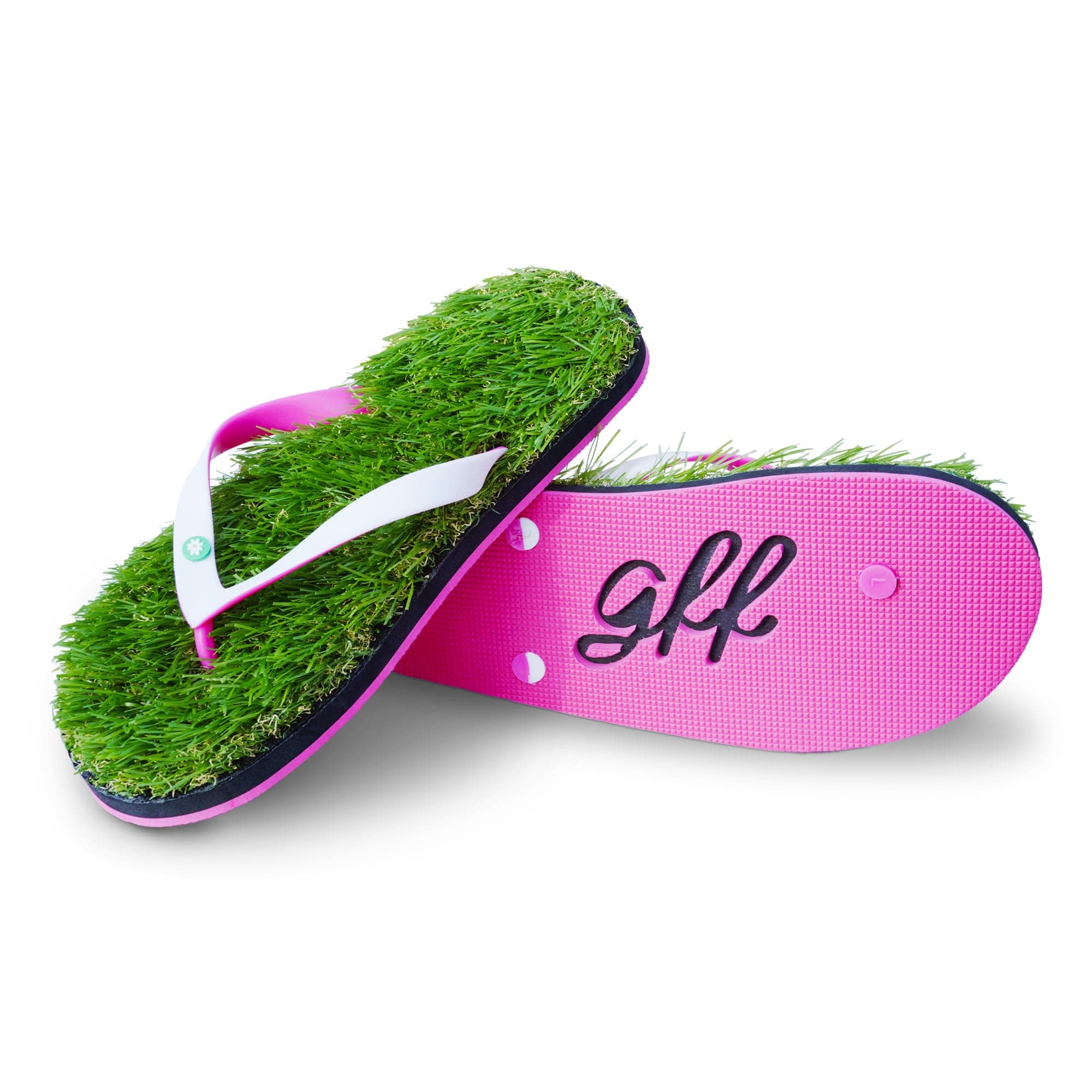 GFF Grass Flip Flopsfor Men/Women/Kids - XS/S/M/L Size Sandal - Camo/Black/Pink Color Slippers