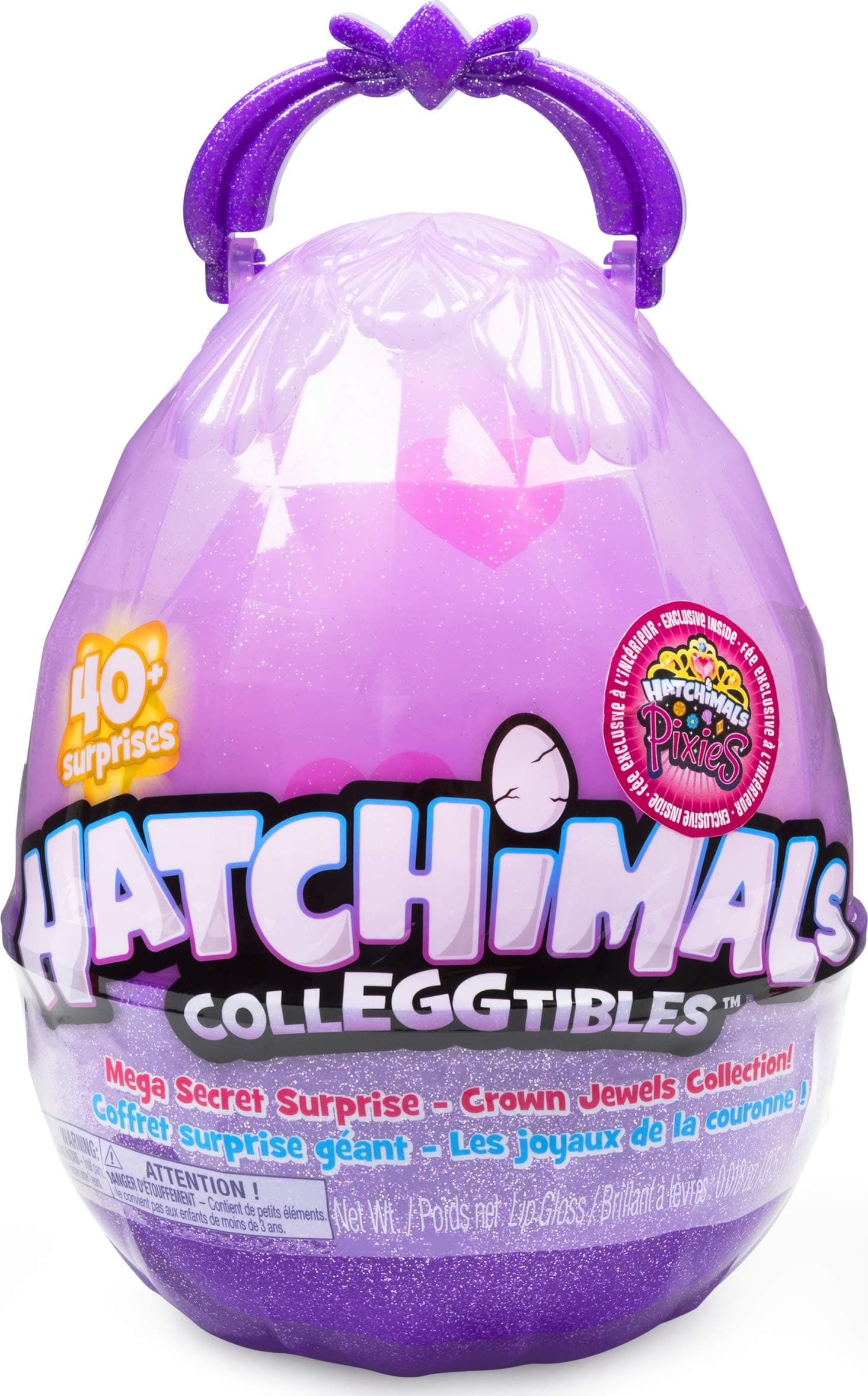 Hatchimals Colleggtibles, Mega Secret Surprise with 10 Exclusive & 1 Pixies Royal