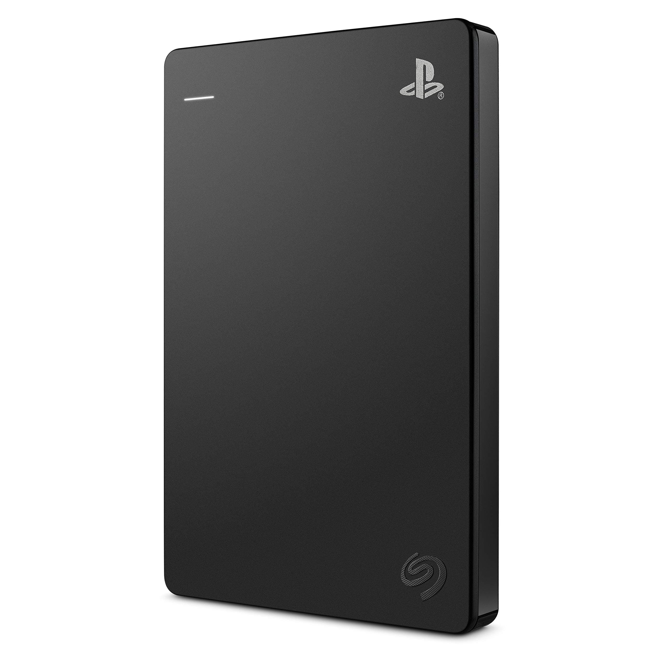 Game Drive for PS4, 2TB, Portable External Hard Drive, Compatible with PS4 and PS5 (STGD2000200), Black