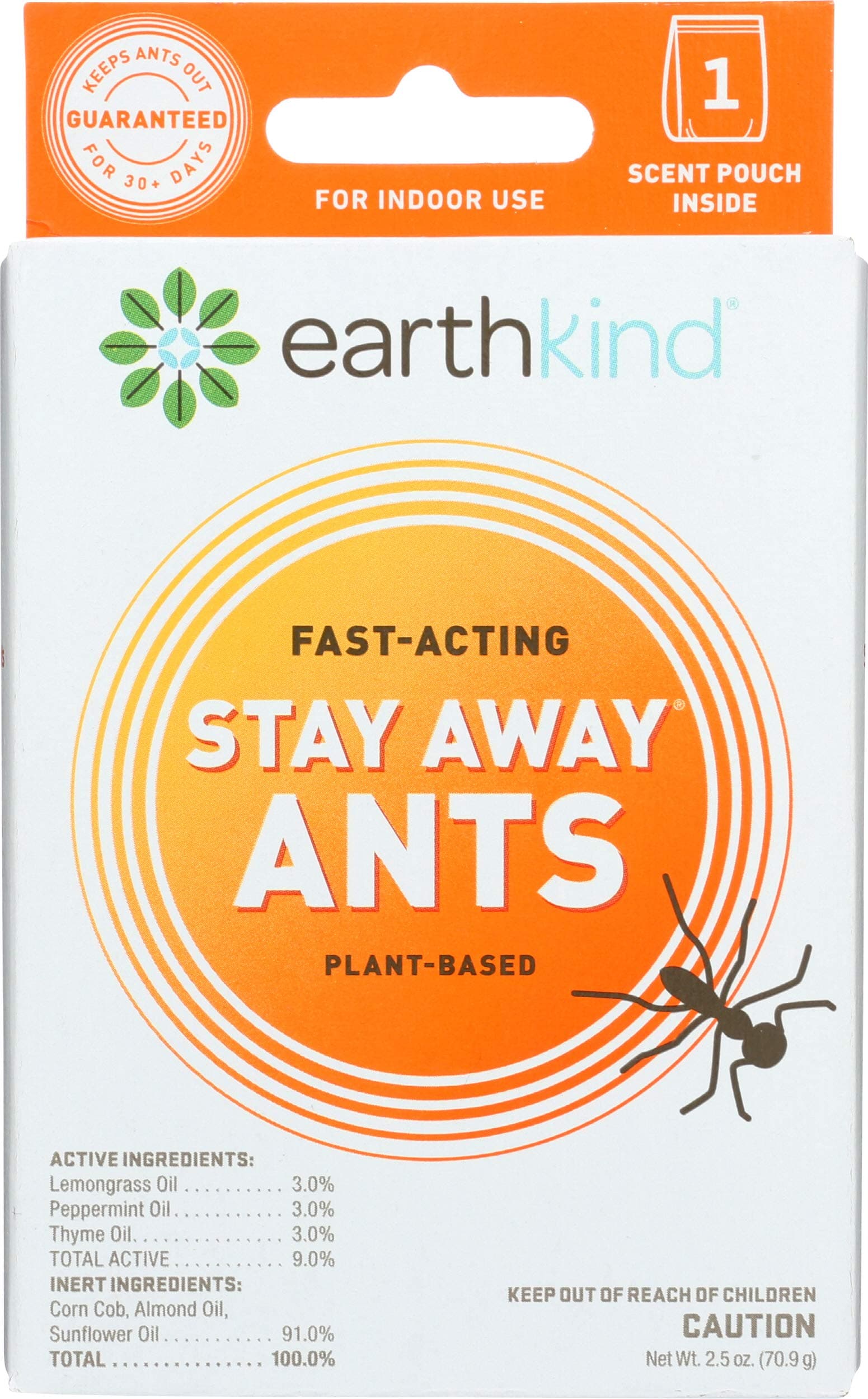 Stay Away FBA_360310 Repellent Pest Control Scent Pouches-All Natural, No Mess, and Environmentally Safe-1 Pack-Not for Sale in NM, SD, Ants,cockroaches 2 Ounce(packaging may vary)