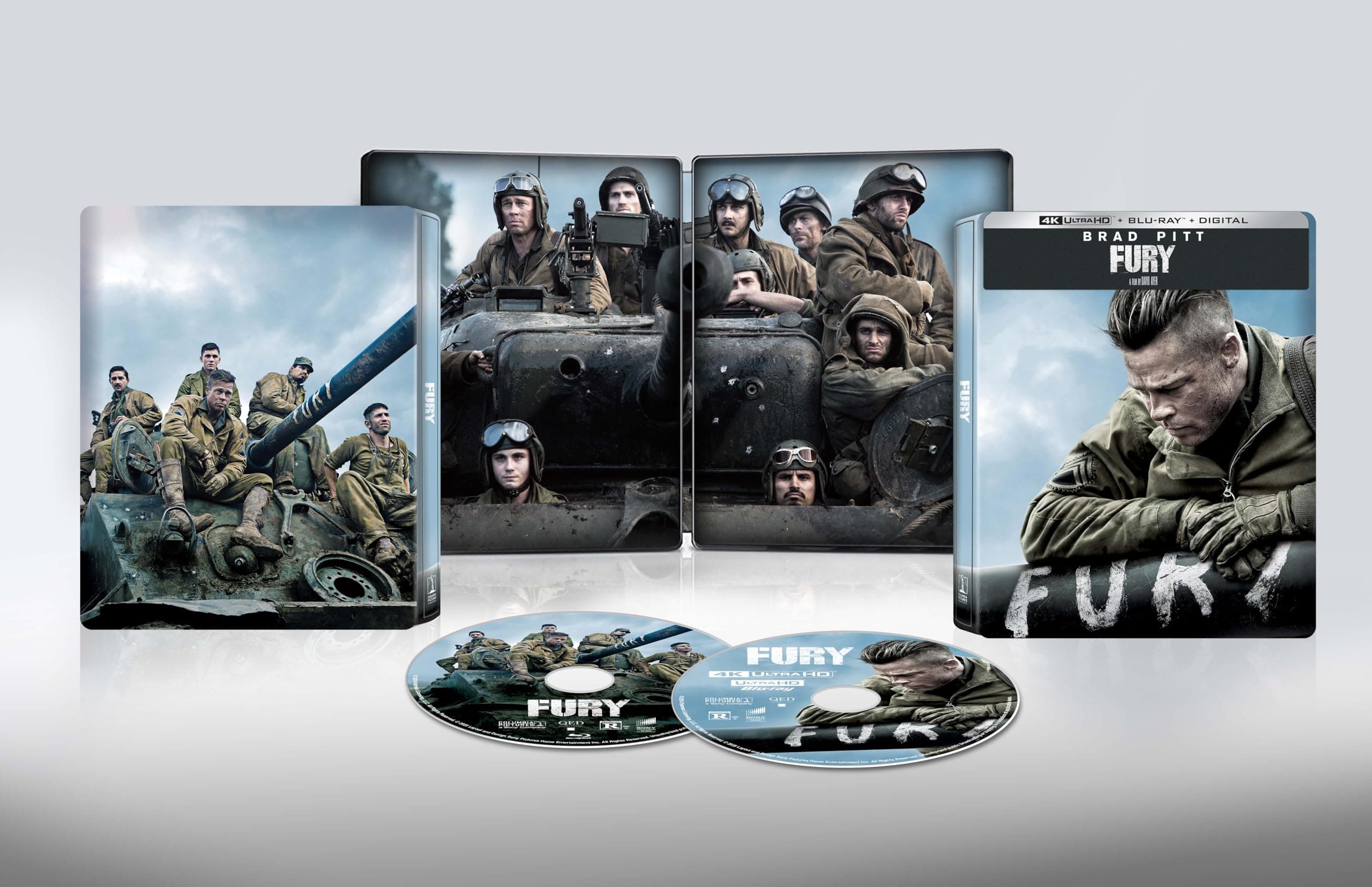 Fury 4K Ultra HD Digital SteelBook 4K Digital
