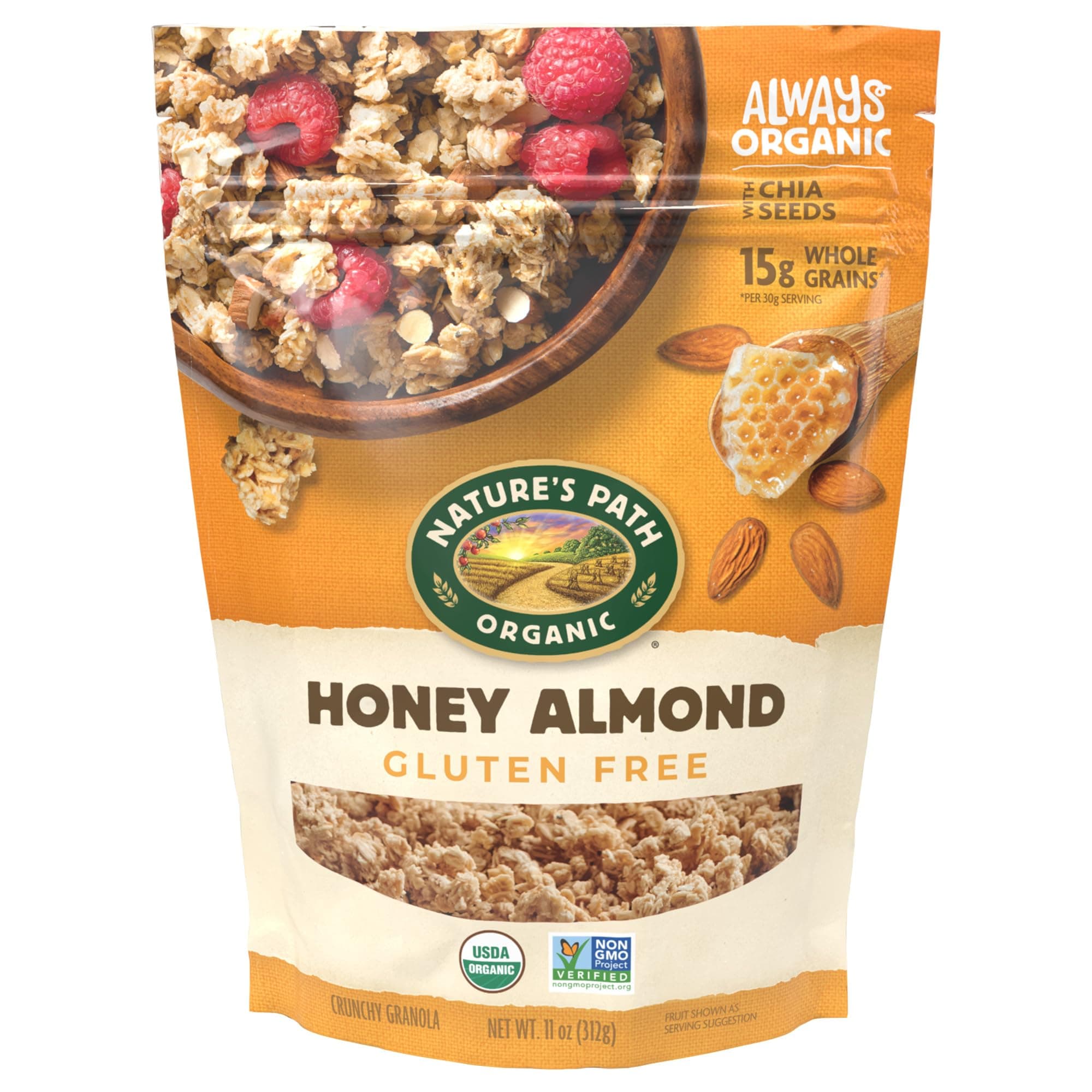 Nature's Path Honey/almond Granola Gf (8x11oz)