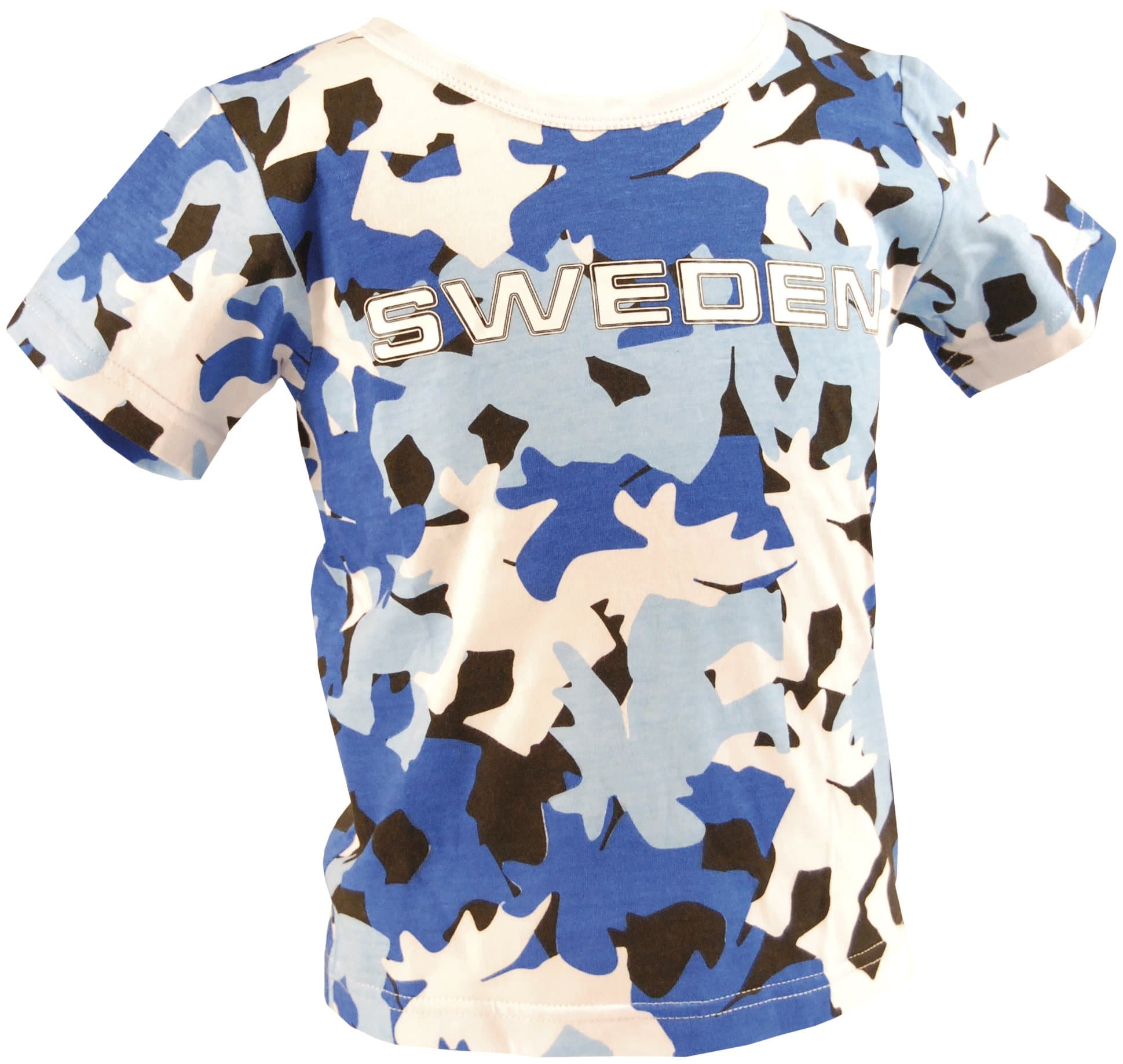 NESJE T-Shirt Blue Camo Pattern 5-6 Years 81312