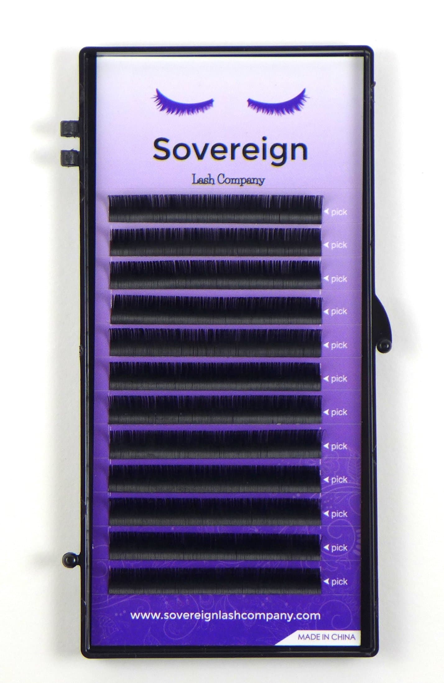 Eyelash Extensions B Curl (.15 Thickness, 10mm Length)