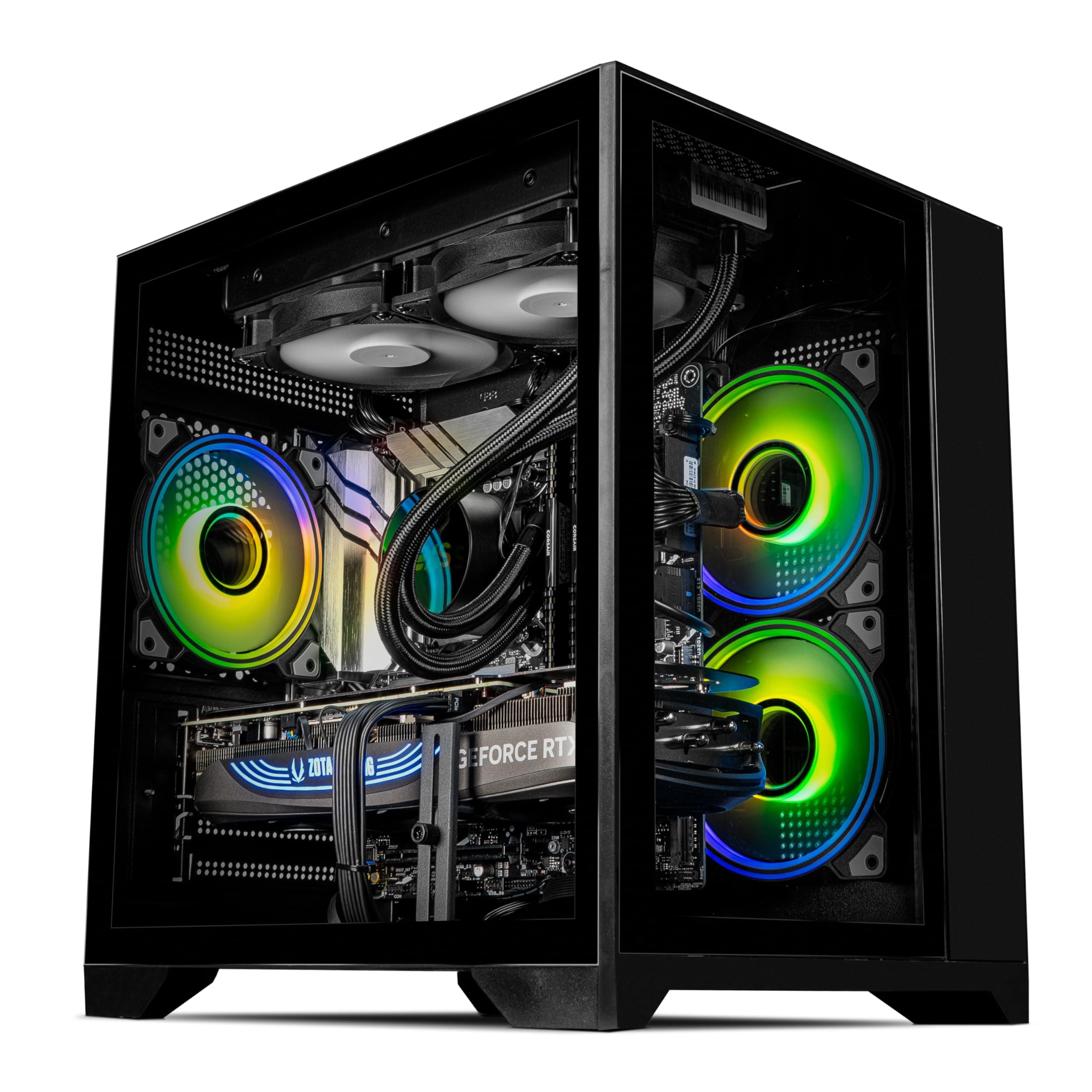 SCAN Aurum Liquid Cooled Gaming PC | RTX 4070 SUPER 12GB | Core i9-12900KF 16-Core | 32GB RAM | 1TB M.2 SSD | Dynamic RGB Lighting | WiFi | Streaming Ready | Windows 11