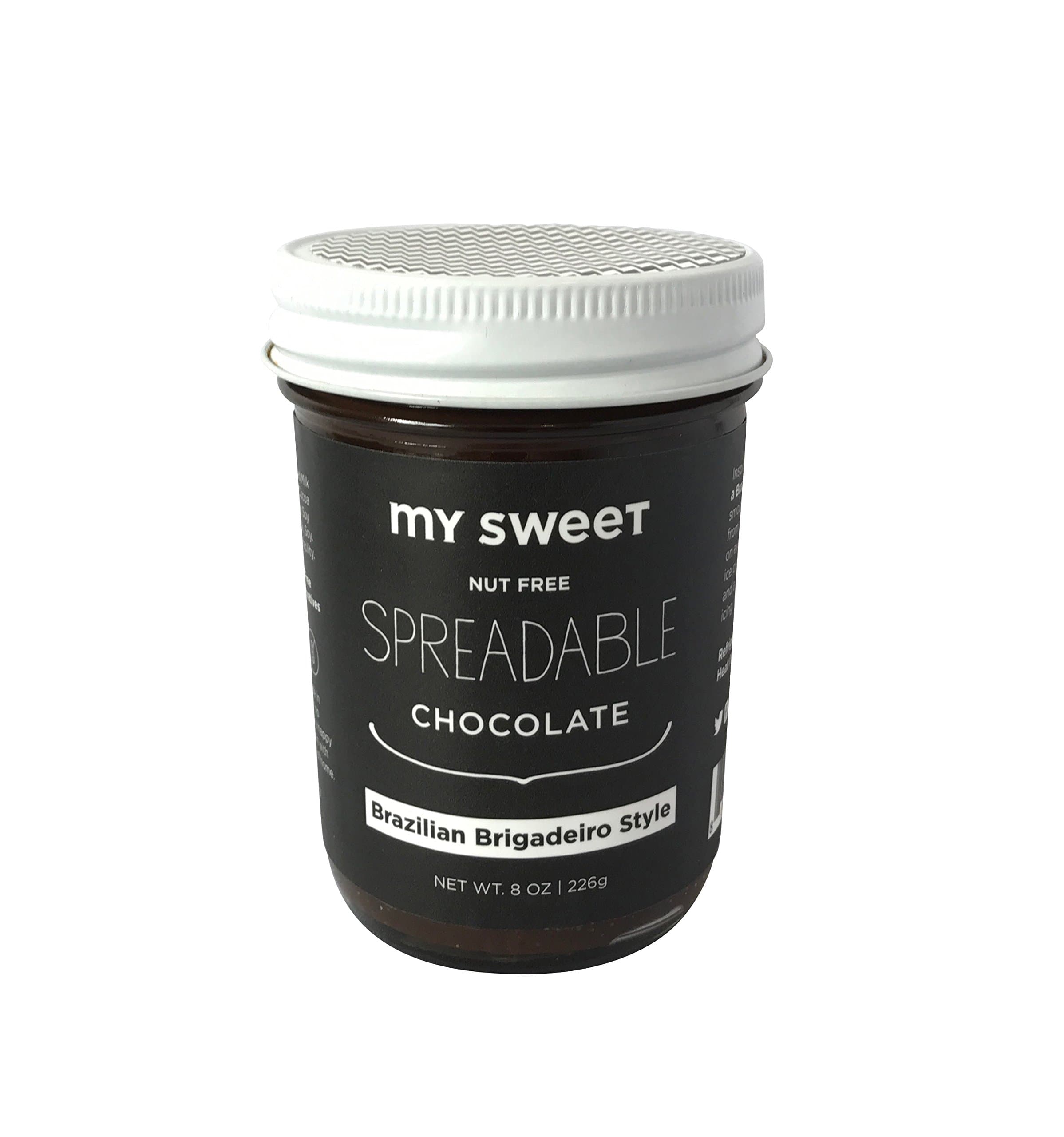My Sweet Spreadable Brazilian Brigadeiro Style Chocolate, 8.0 Ounce